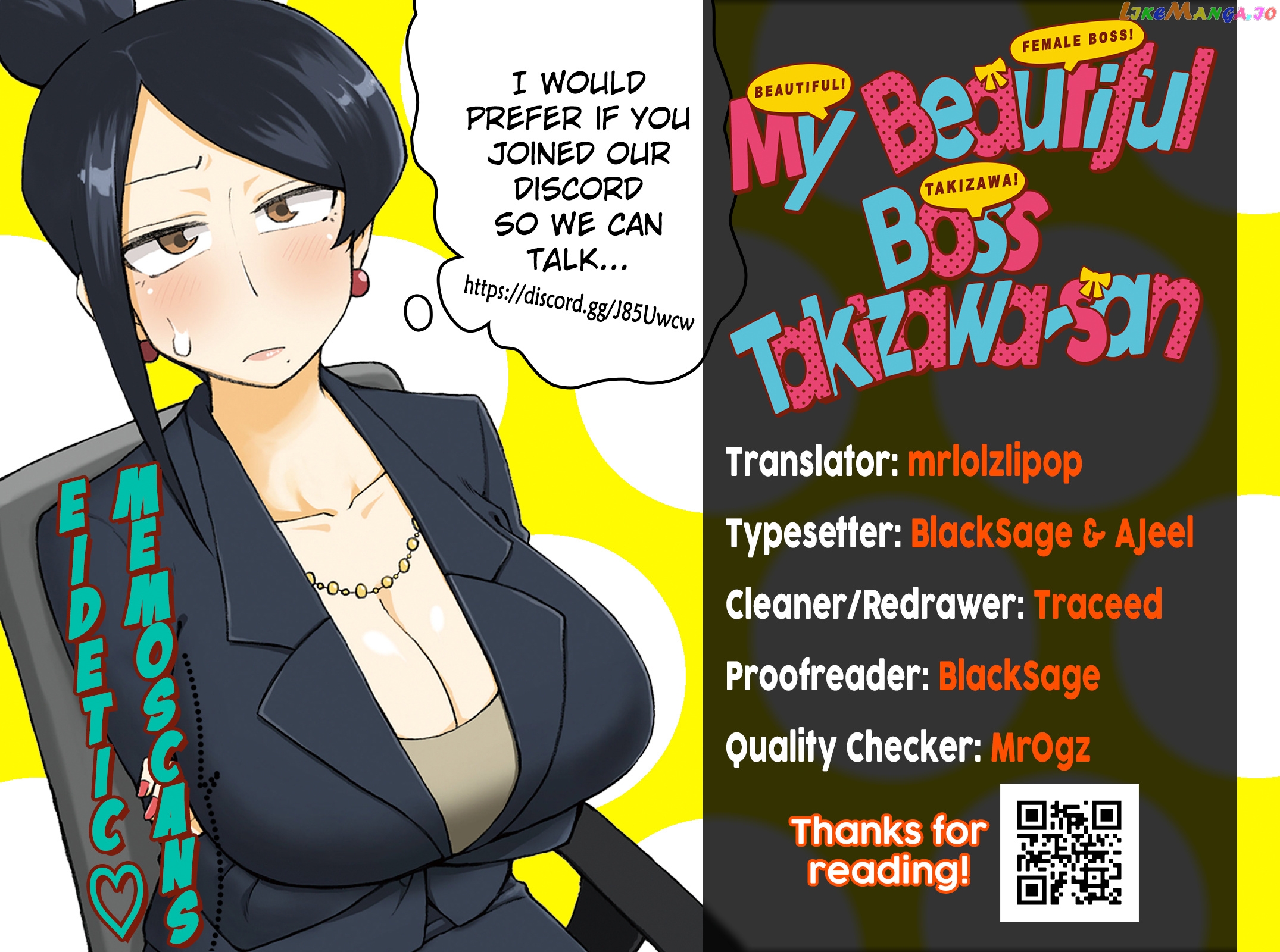 Bijin Onna Joushi Takizawa-san chapter 102 - page 7