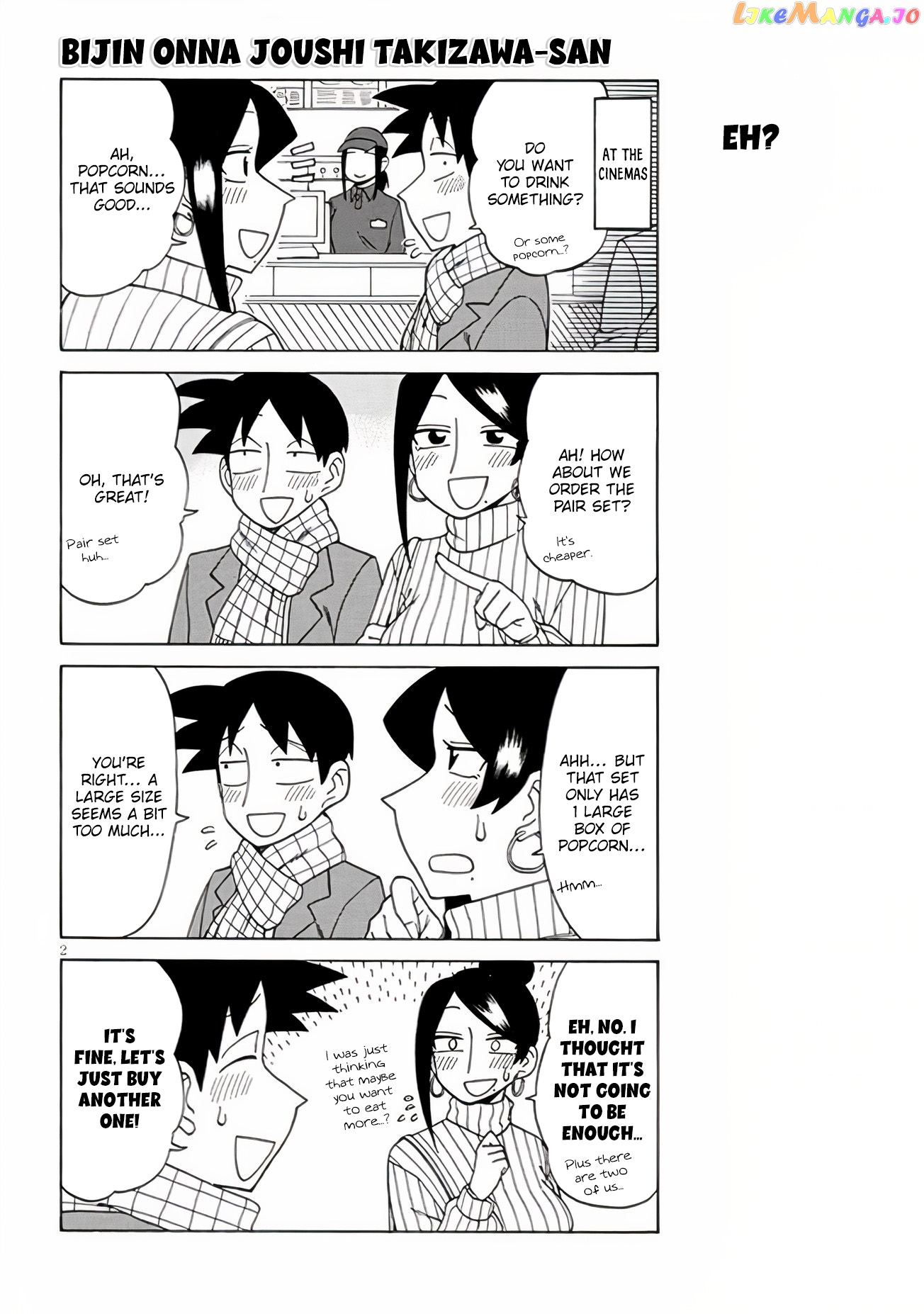 Bijin Onna Joushi Takizawa-san chapter 109 - page 2