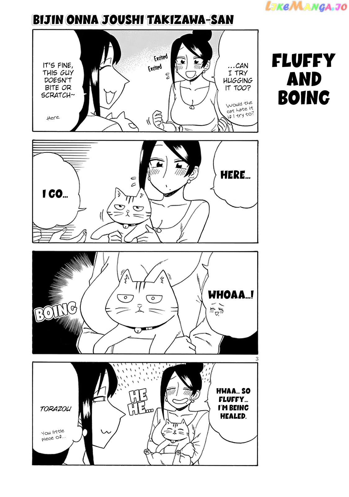 Bijin Onna Joushi Takizawa-san chapter 114 - page 3