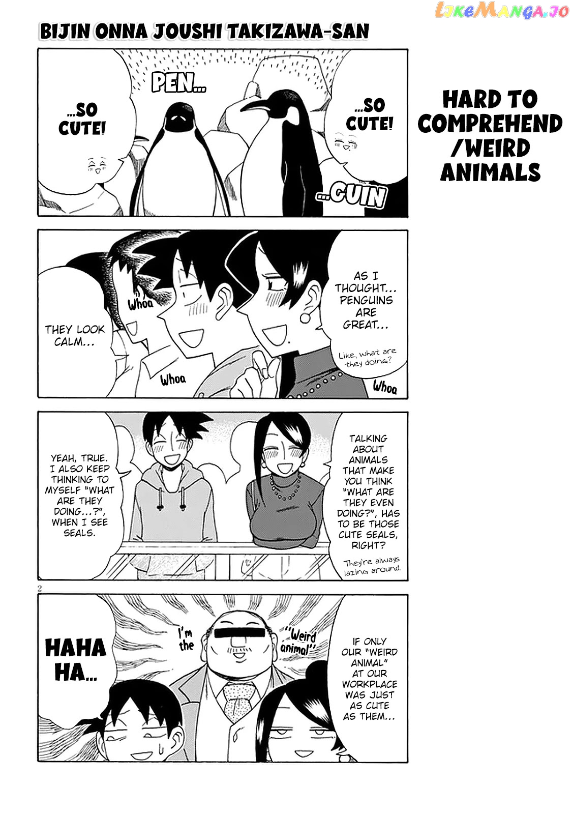 Bijin Onna Joushi Takizawa-san chapter 116 - page 2