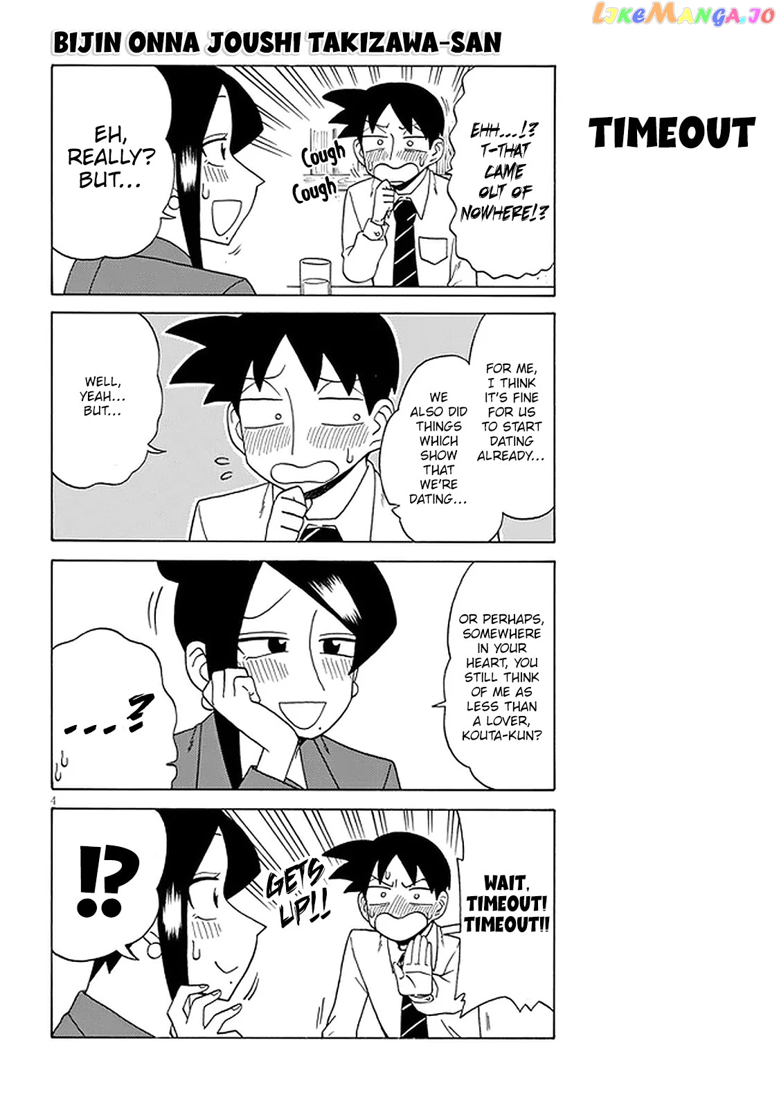 Bijin Onna Joushi Takizawa-san chapter 118 - page 4