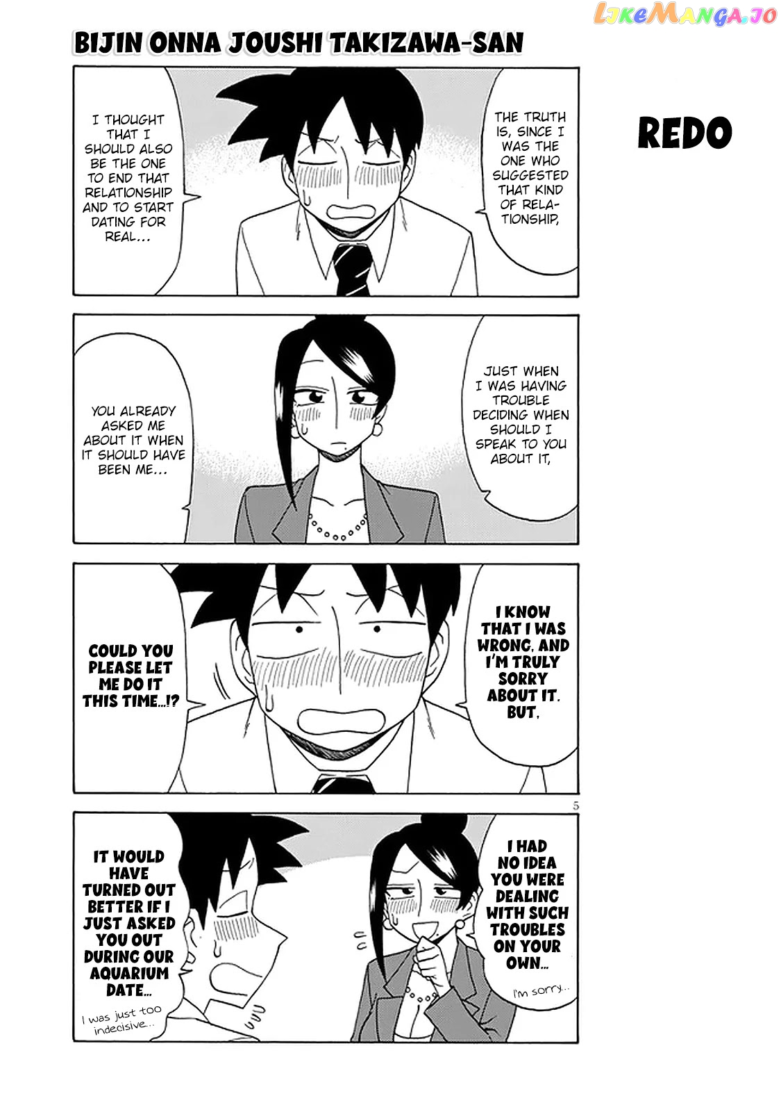 Bijin Onna Joushi Takizawa-san chapter 118 - page 5