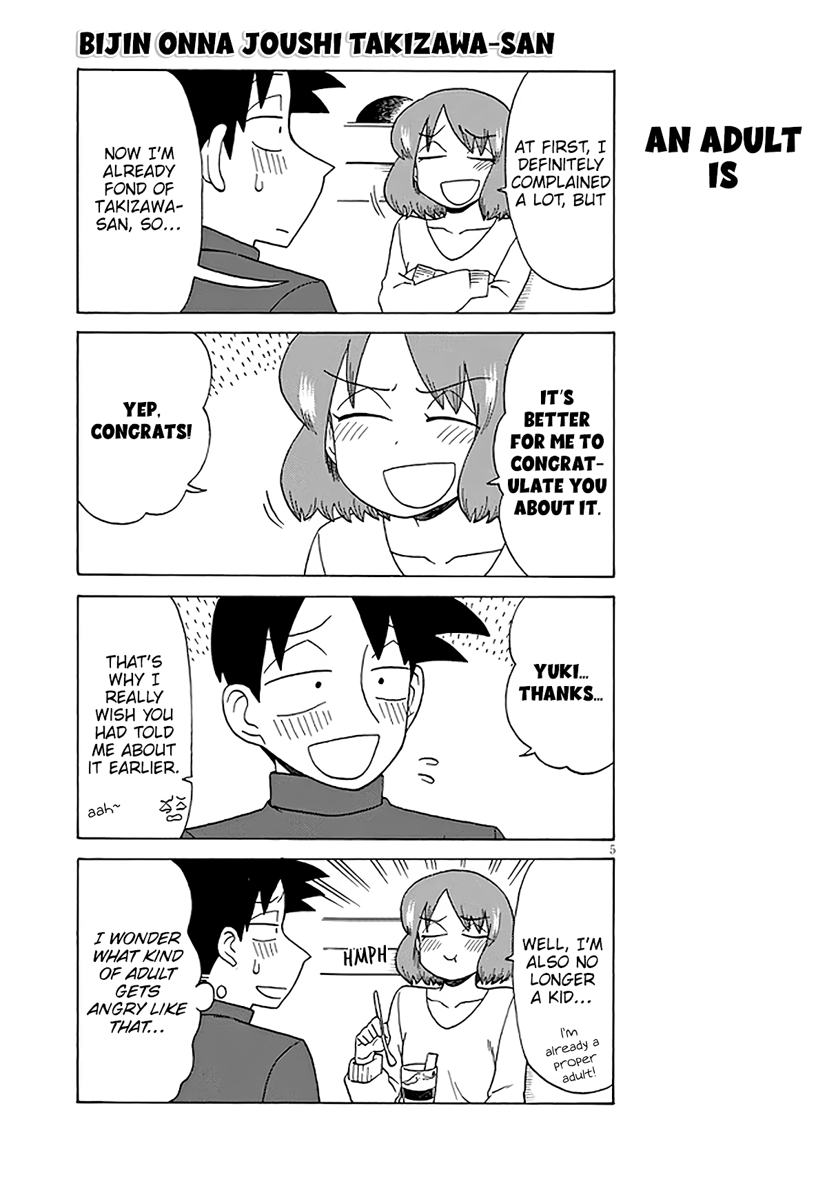 Bijin Onna Joushi Takizawa-san chapter 123 - page 5