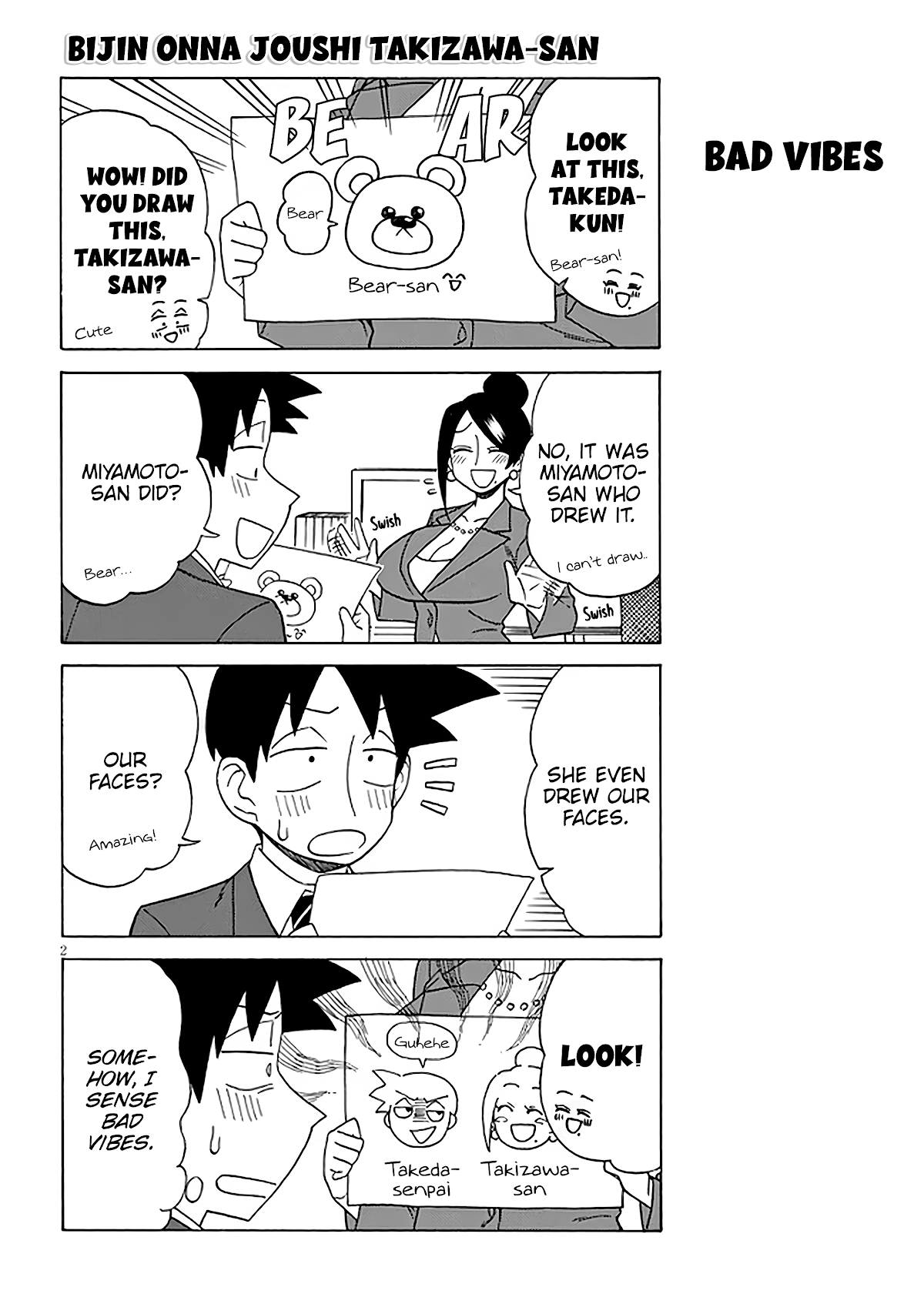 Bijin Onna Joushi Takizawa-san chapter 124 - page 2