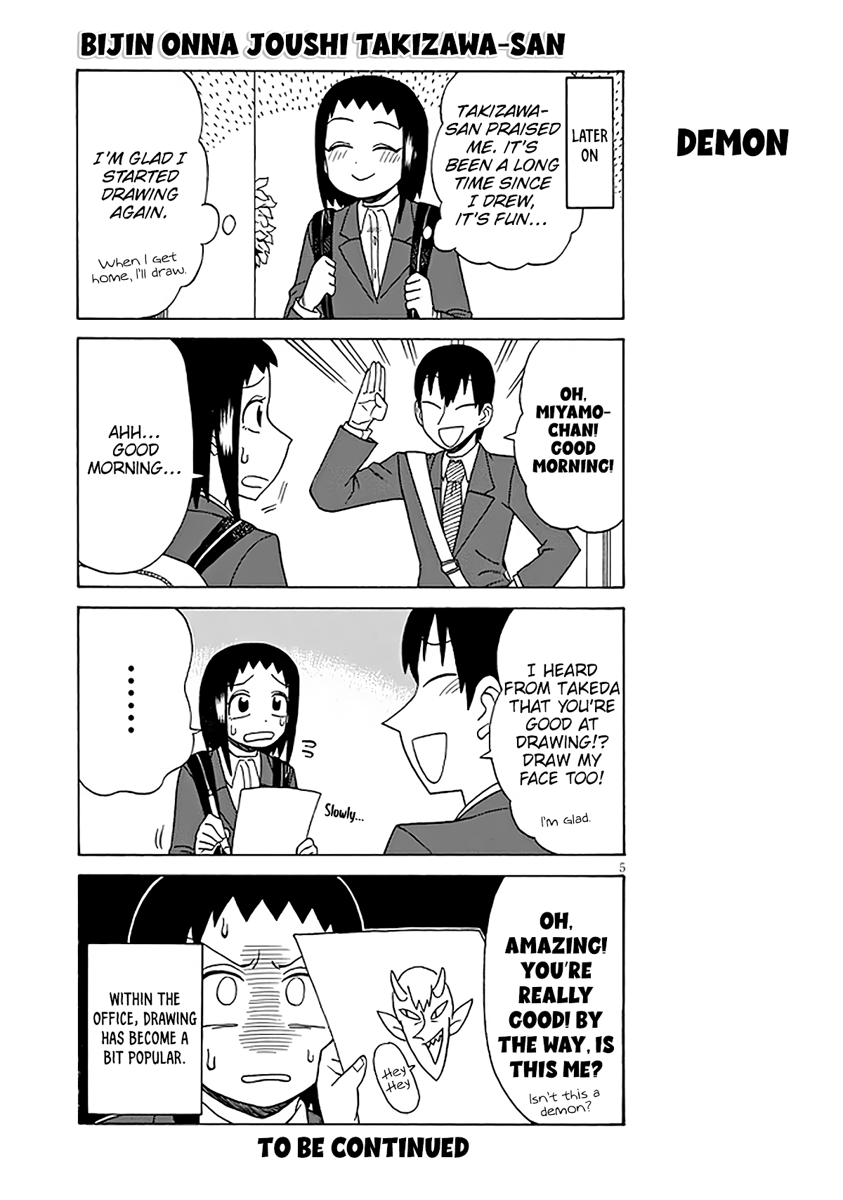 Bijin Onna Joushi Takizawa-san chapter 124 - page 5