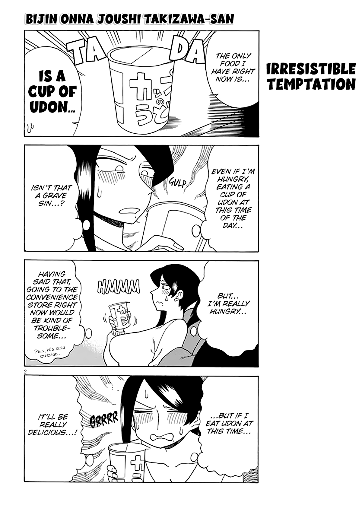 Bijin Onna Joushi Takizawa-san chapter 127 - page 2