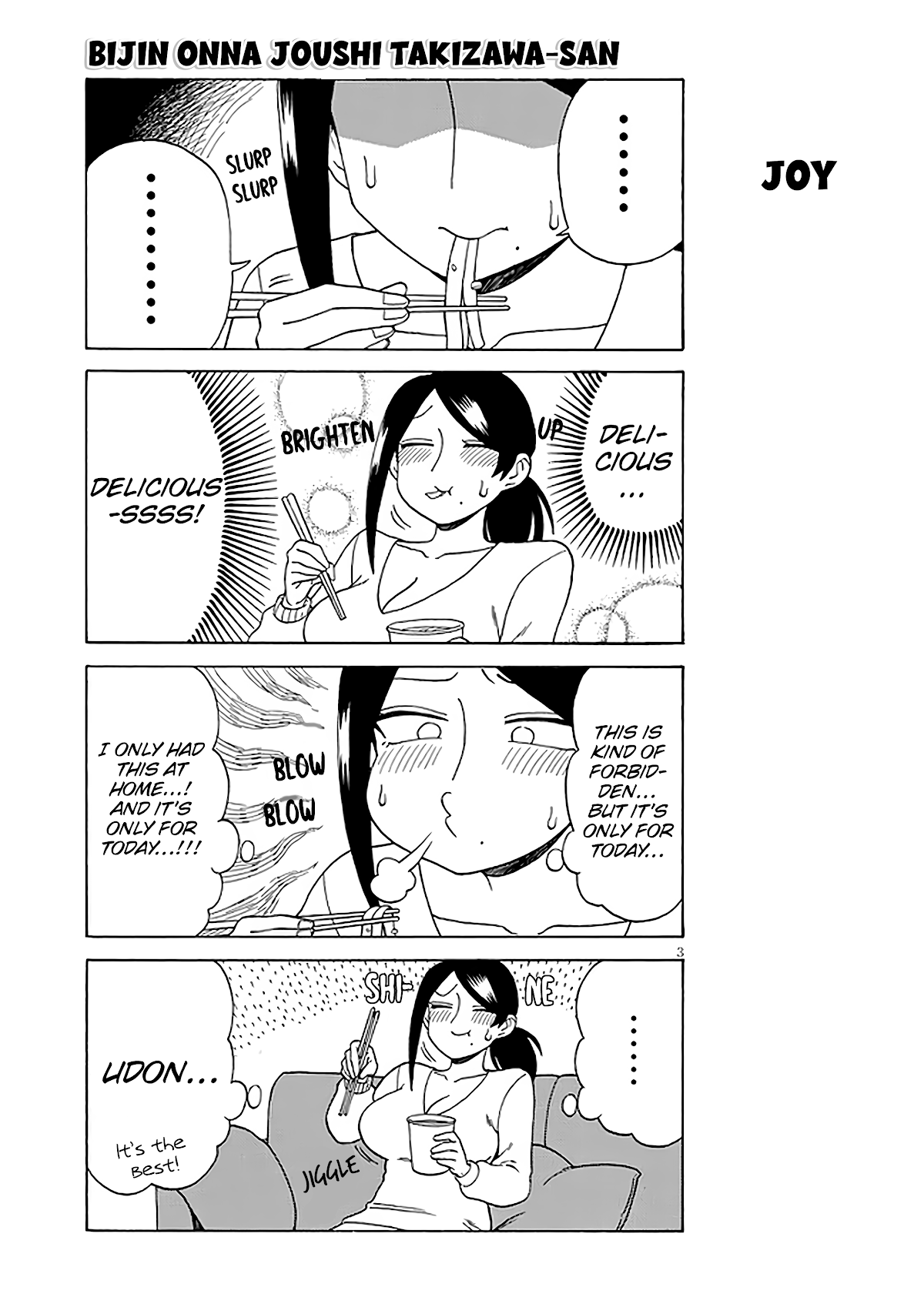 Bijin Onna Joushi Takizawa-san chapter 127 - page 3