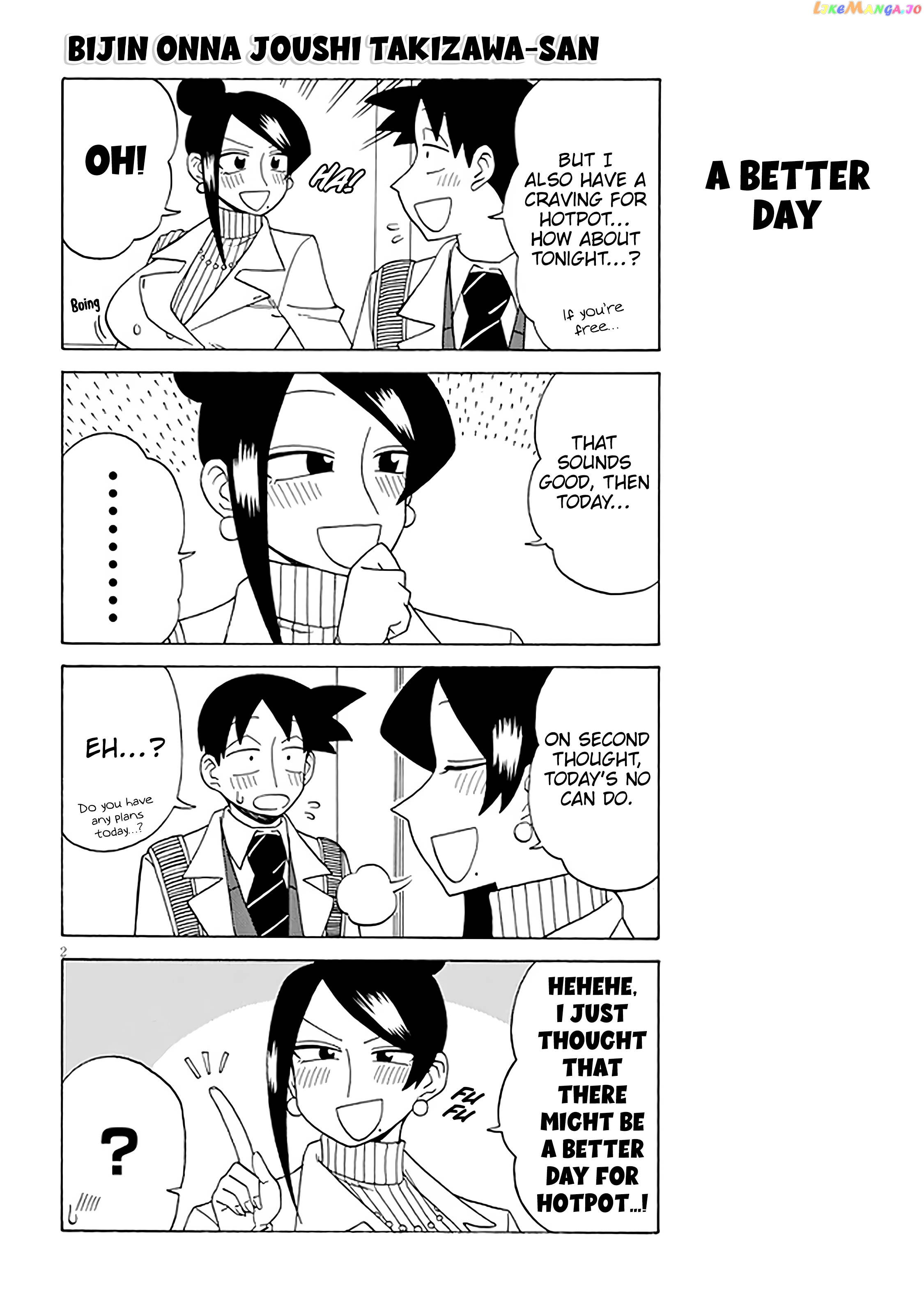 Bijin Onna Joushi Takizawa-san chapter 128 - page 2