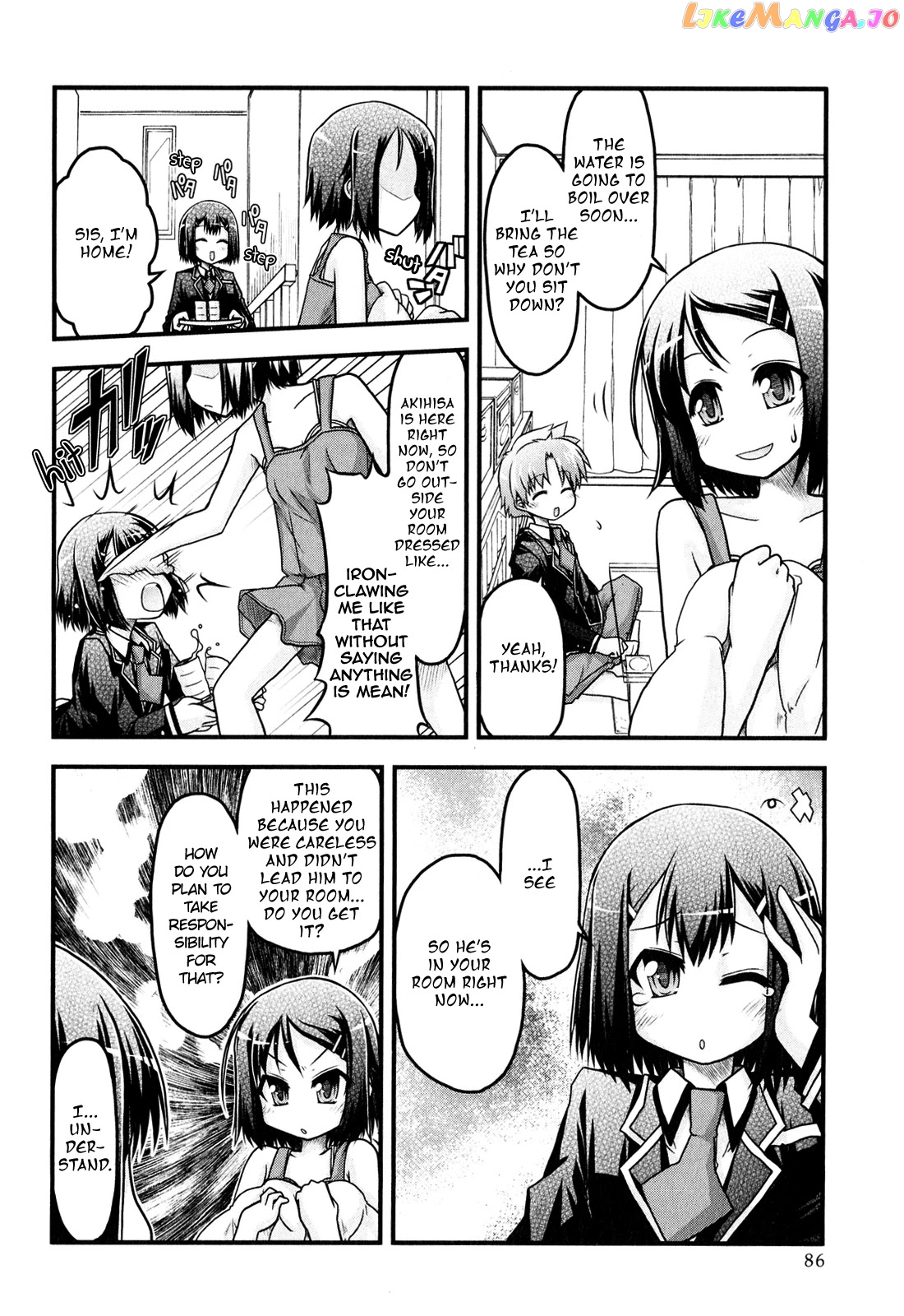 Baka to Test to Shokanjuu Dya chapter 4 - page 14