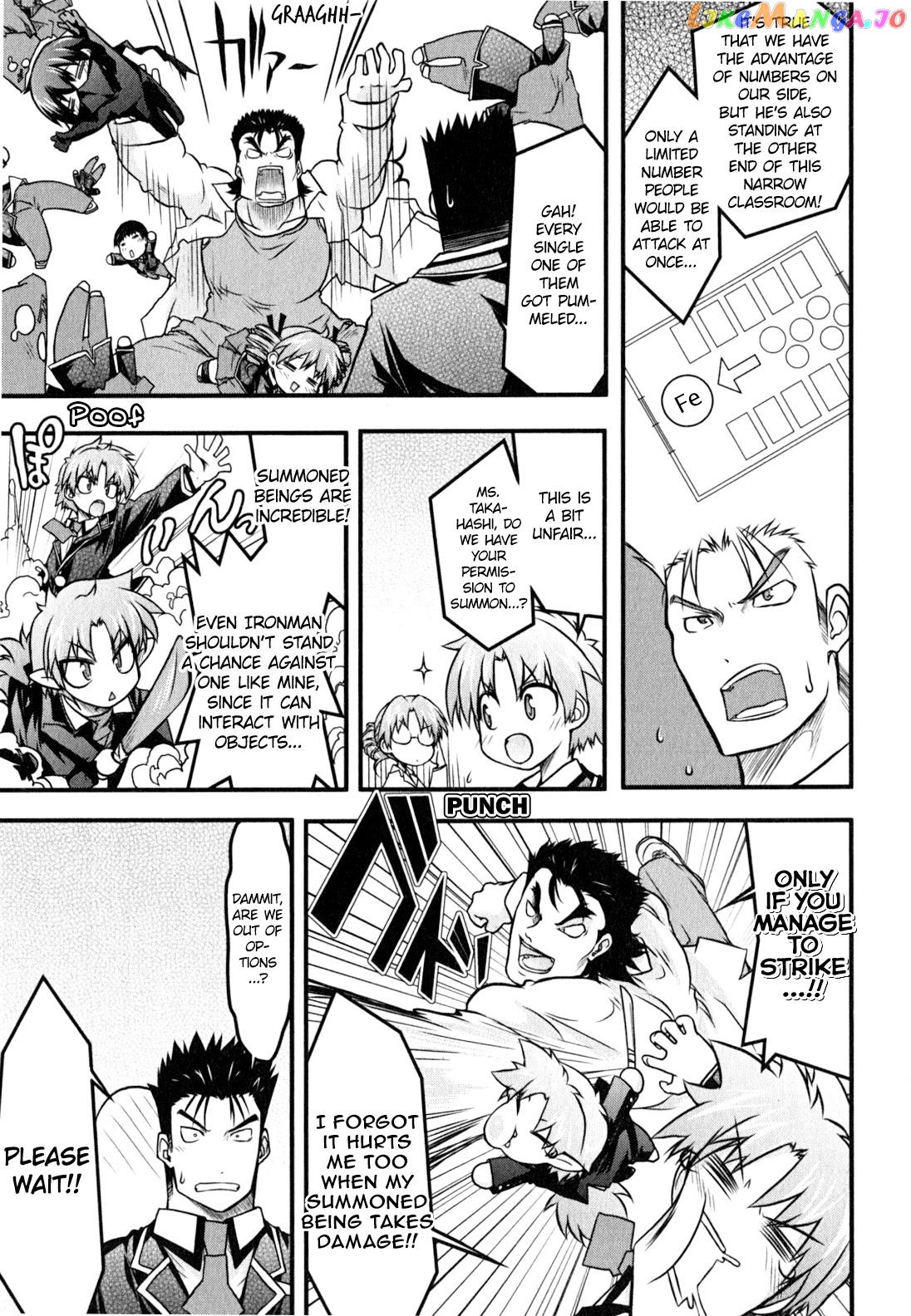 Baka to Test to Shokanjuu Dya chapter 10 - page 11