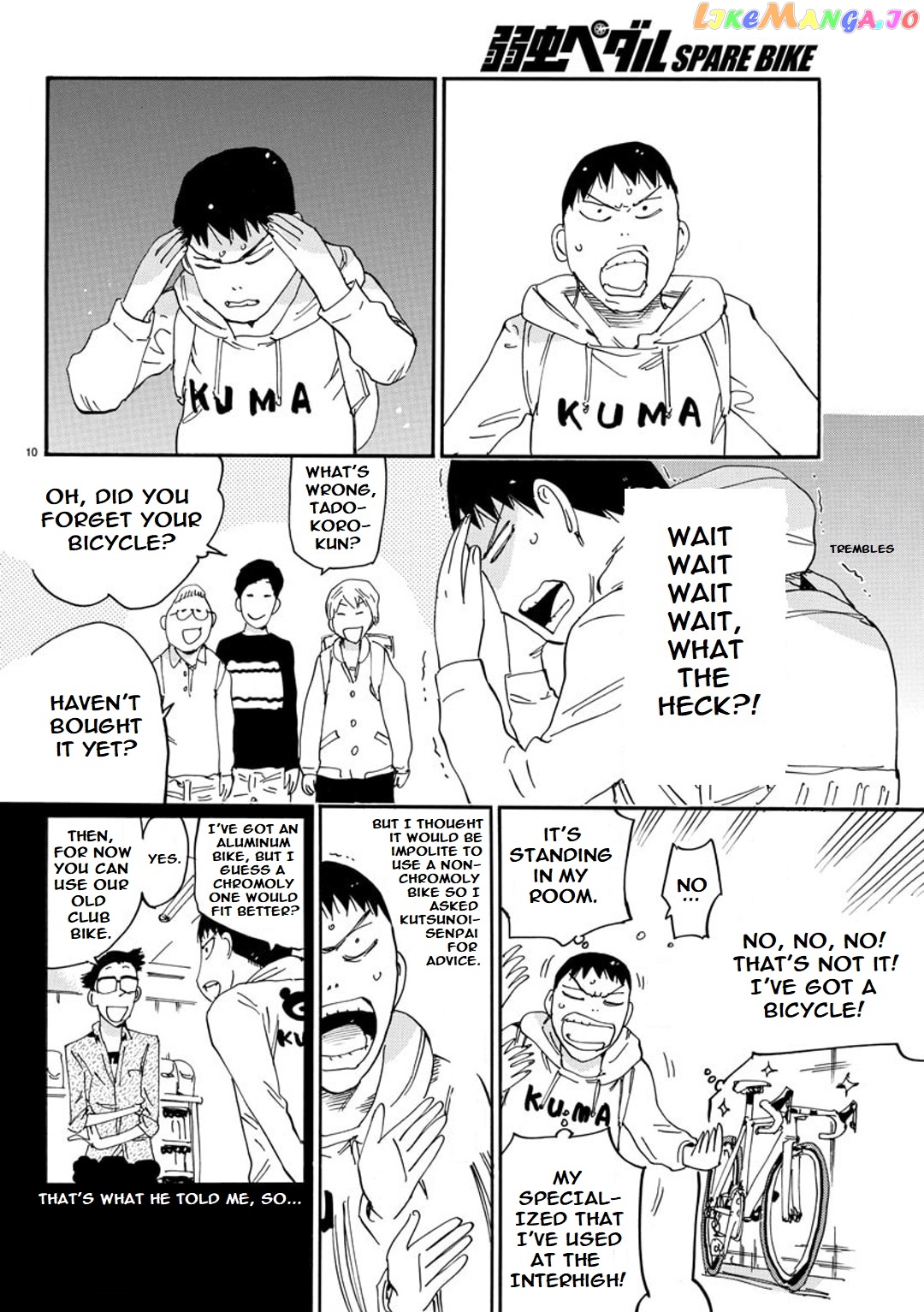 Yowamushi Pedal – Spare Bike chapter 96 - page 10
