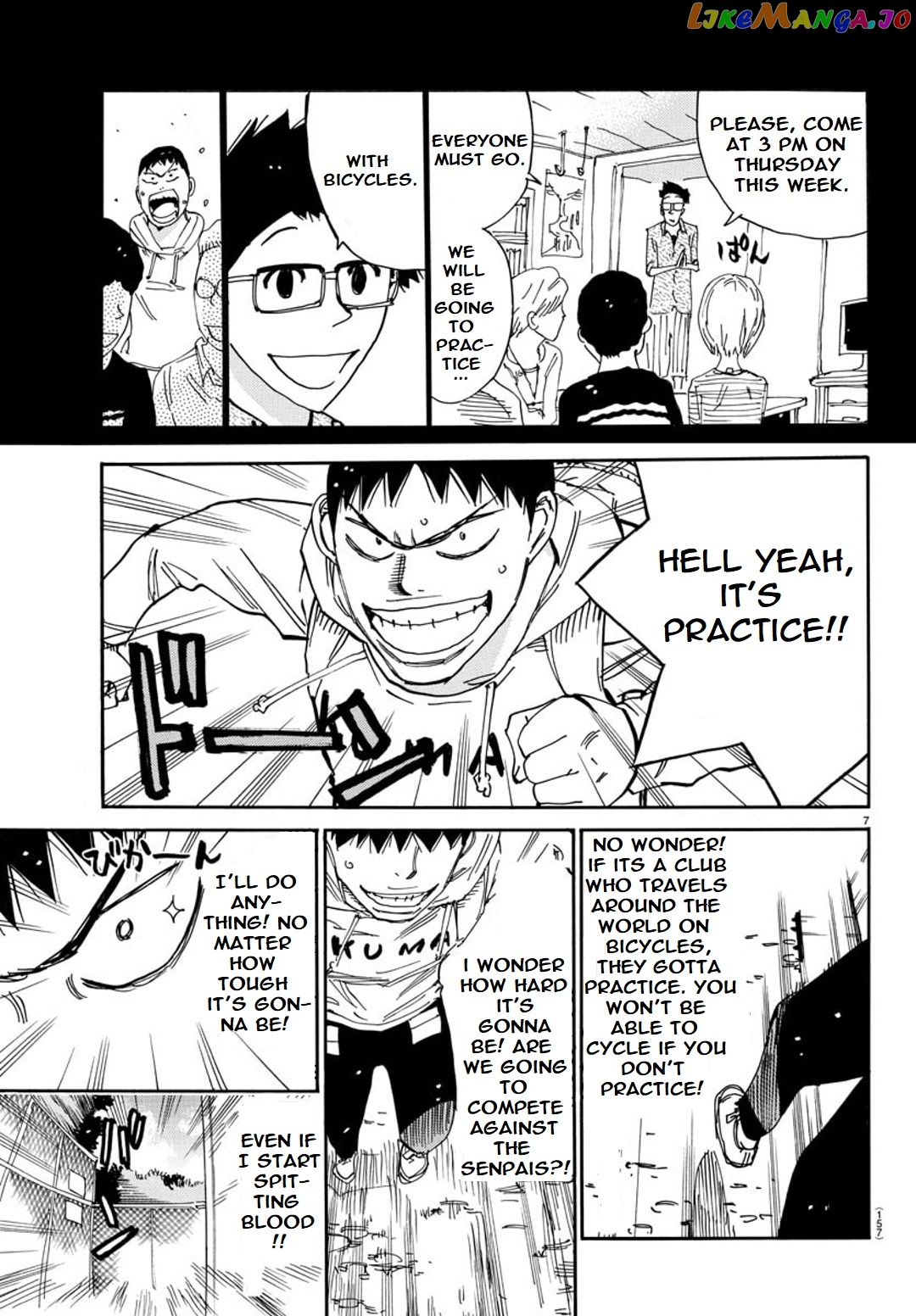 Yowamushi Pedal – Spare Bike chapter 96 - page 7