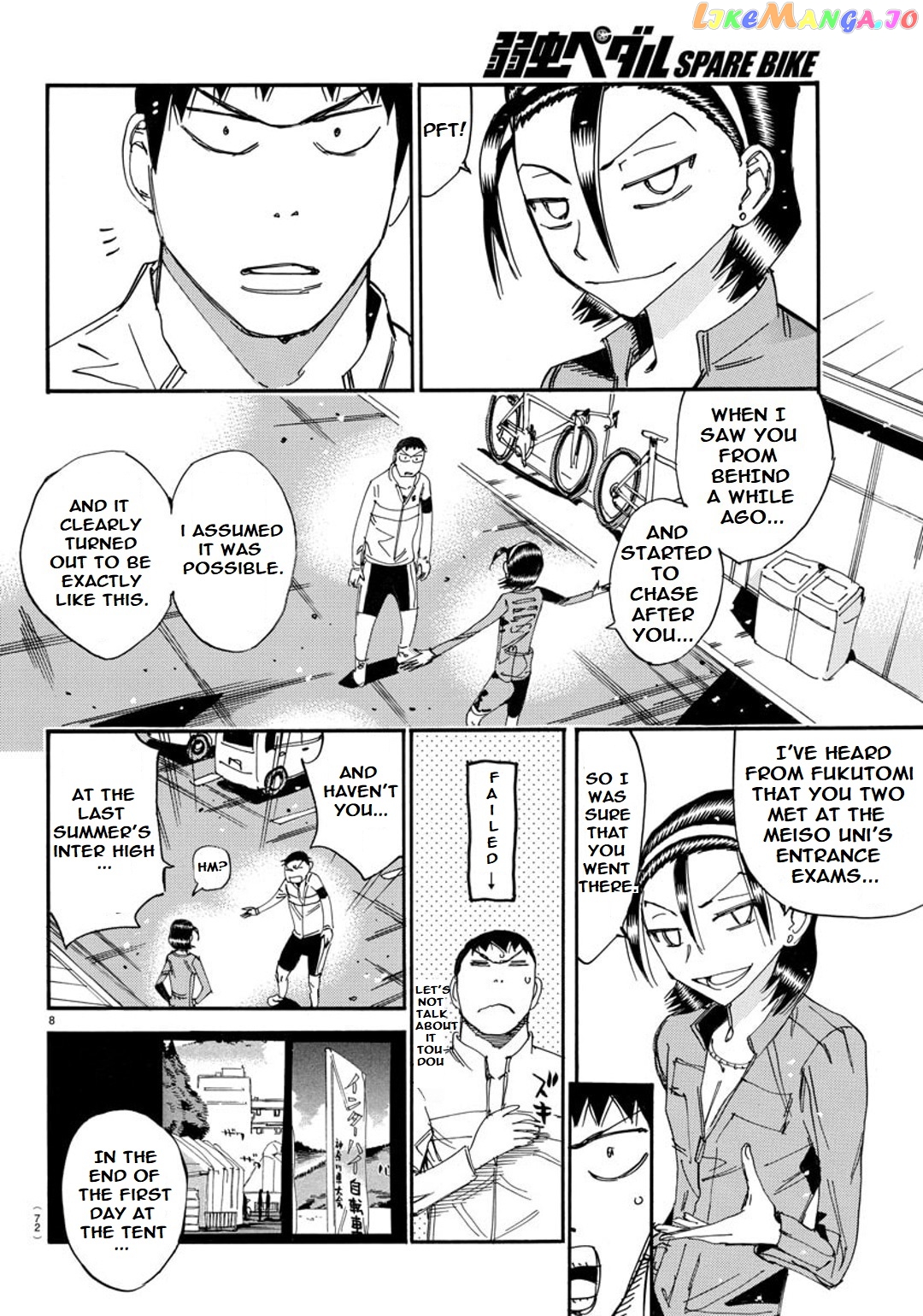 Yowamushi Pedal – Spare Bike chapter 99 - page 8