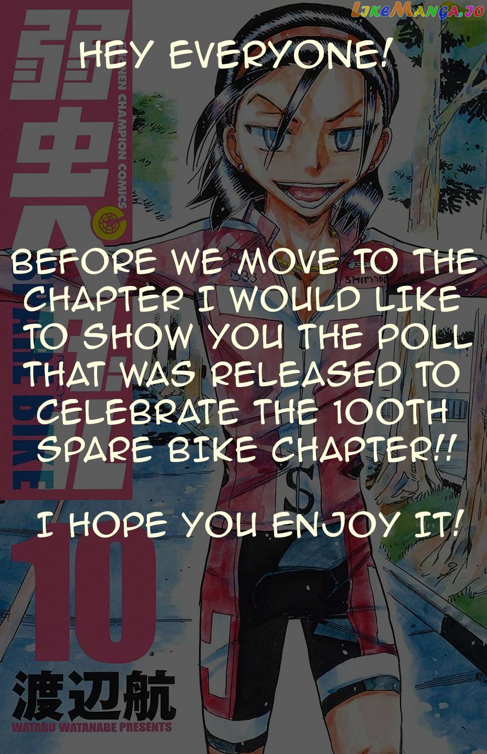 Yowamushi Pedal – Spare Bike chapter 100 - page 2