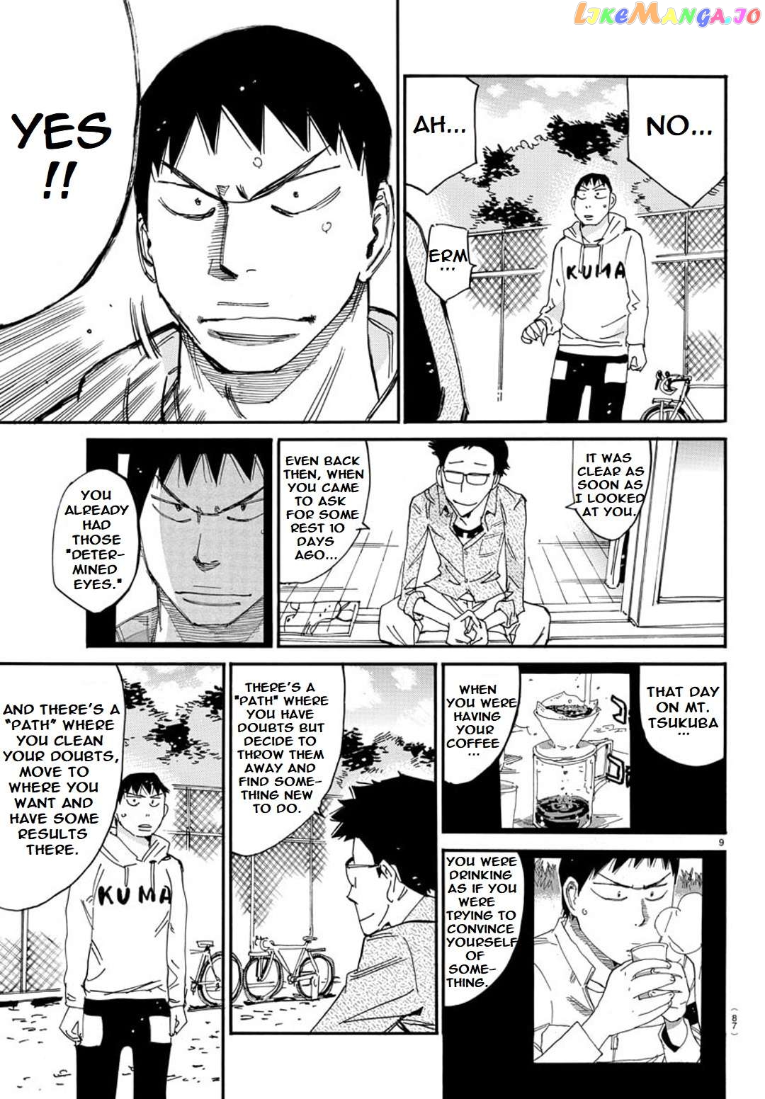 Yowamushi Pedal – Spare Bike chapter 101 - page 9