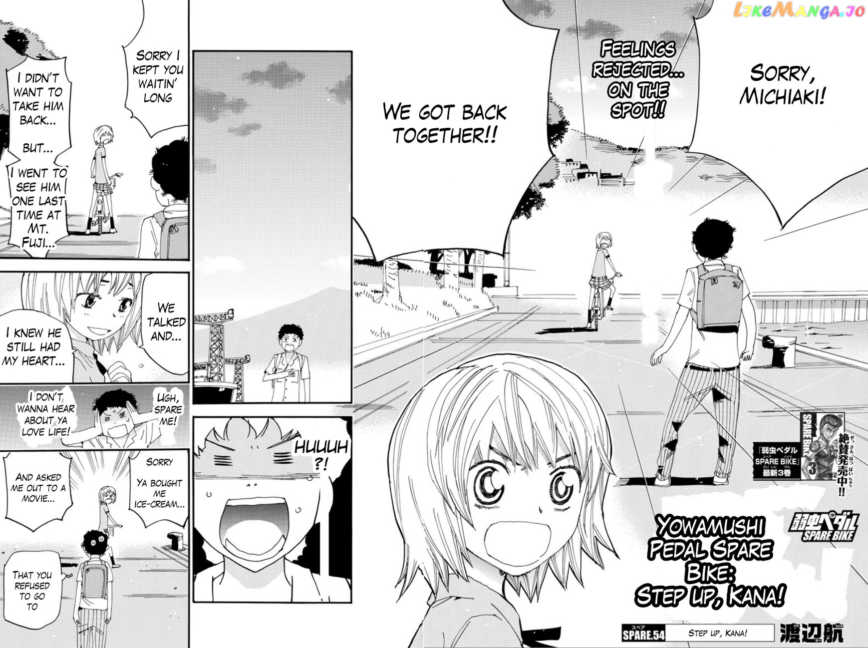 Yowamushi Pedal – Spare Bike chapter 54 - page 3