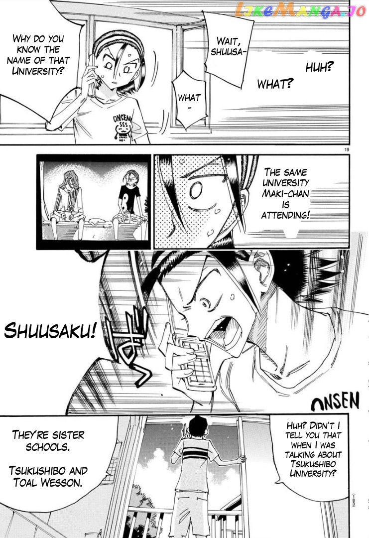 Yowamushi Pedal – Spare Bike chapter 84 - page 20