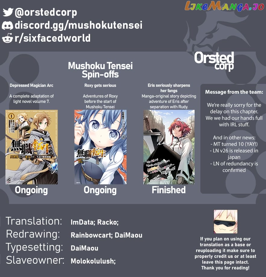 Mushoku Tensei - Depressed Magician Arc chapter 12 - page 1