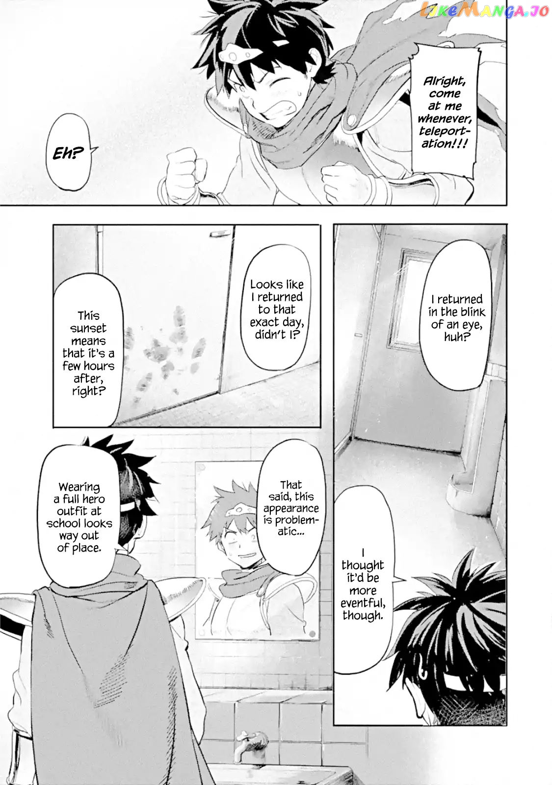 The Hero Who Returned Remains The Strongest In The Modern World chapter 1.2 - page 9