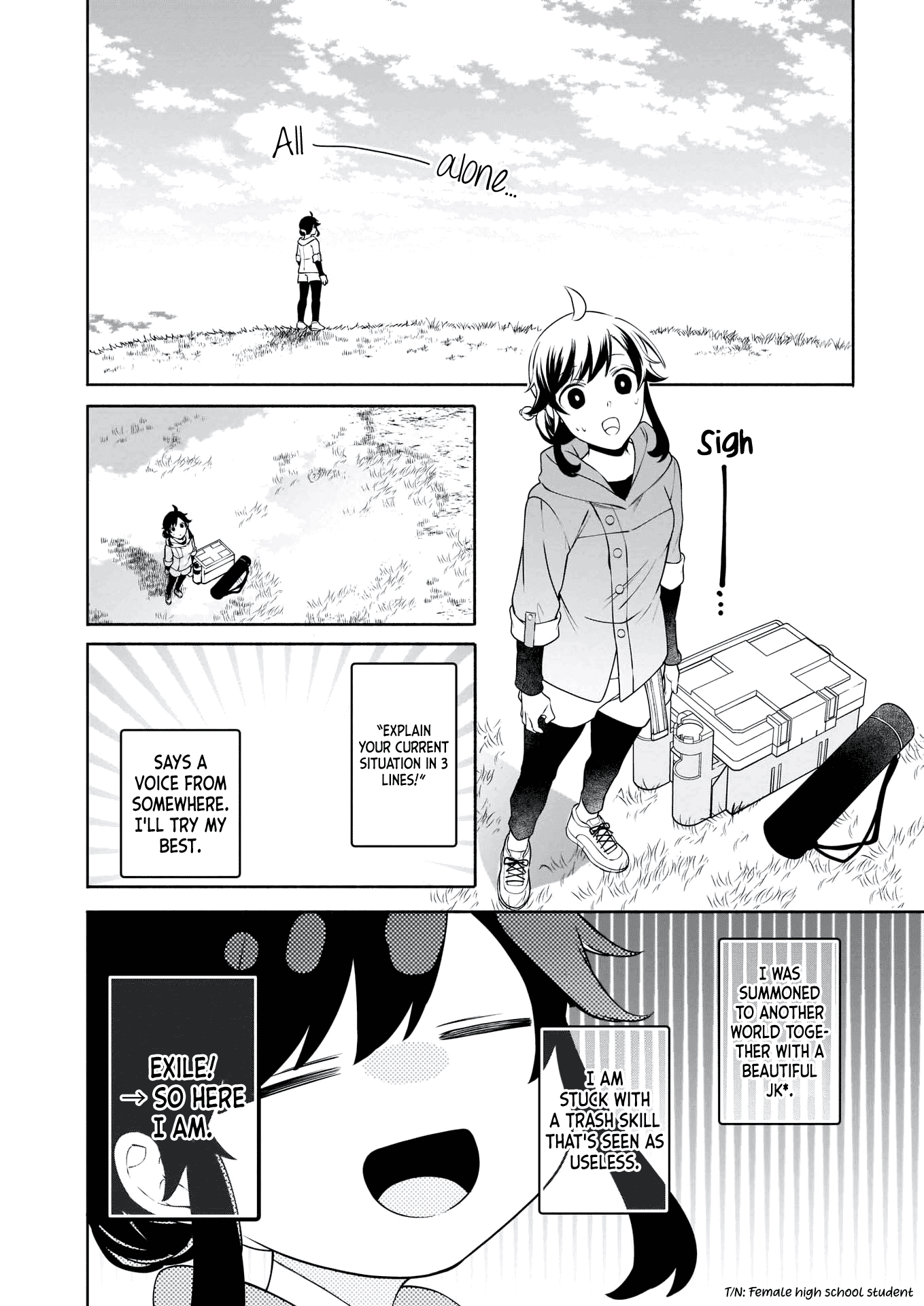 The Forsaken Saintess And Her Foodie Roadtrip In Another World chapter 1.1 - page 4
