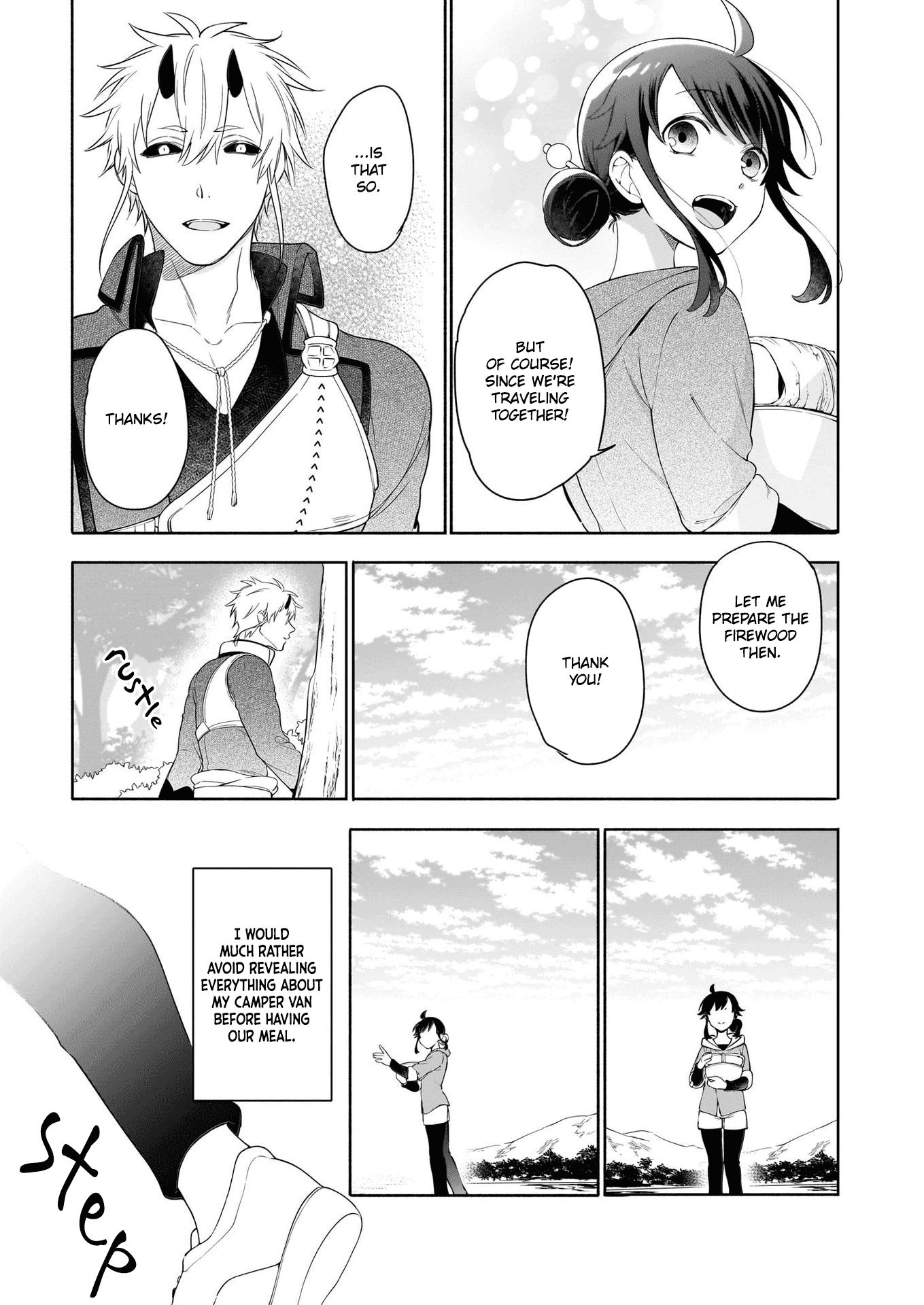 The Forsaken Saintess And Her Foodie Roadtrip In Another World chapter 3.2 - page 3