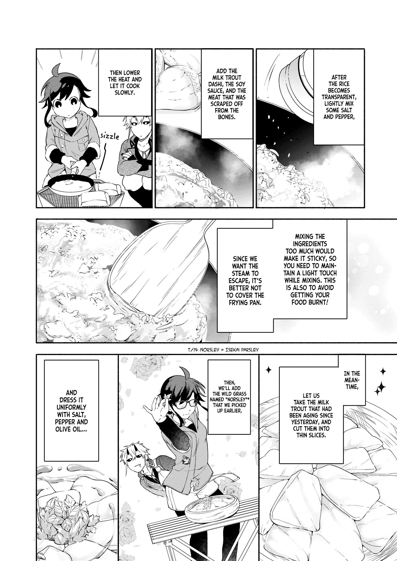 The Forsaken Saintess And Her Foodie Roadtrip In Another World chapter 3.2 - page 6