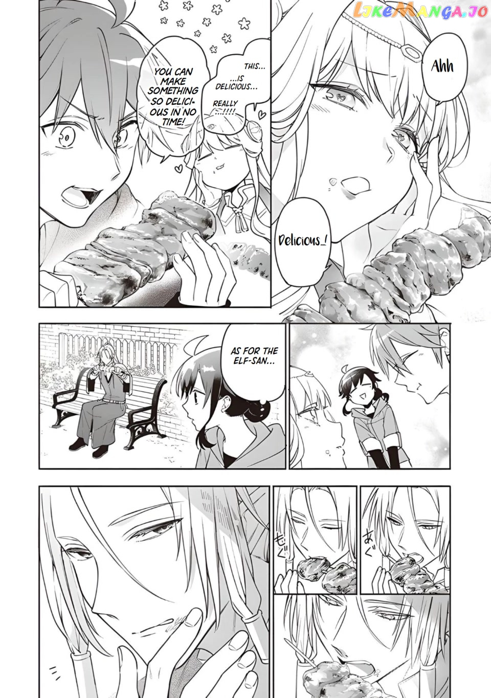 The Forsaken Saintess And Her Foodie Roadtrip In Another World chapter 7.2 - page 4