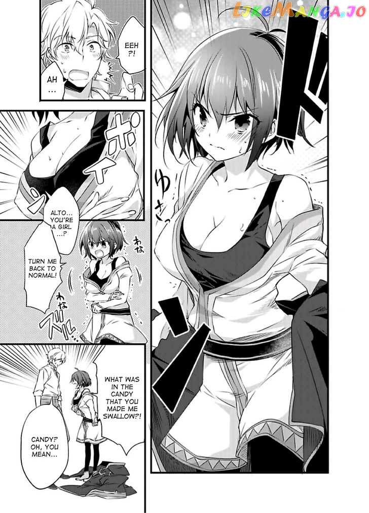 I Turned Into A Girl And Turned On All The Knights!~I Need To Have Sex To Turn Back Chapter 1 - page 15