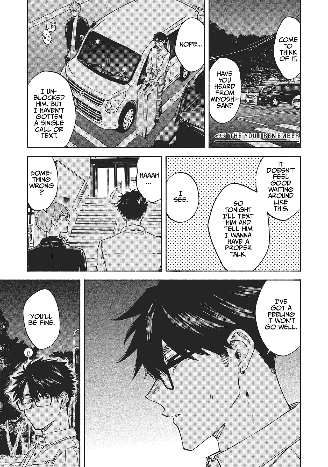 Iki Dekinai no wa Kimi no Sei chapter 33 - page 1