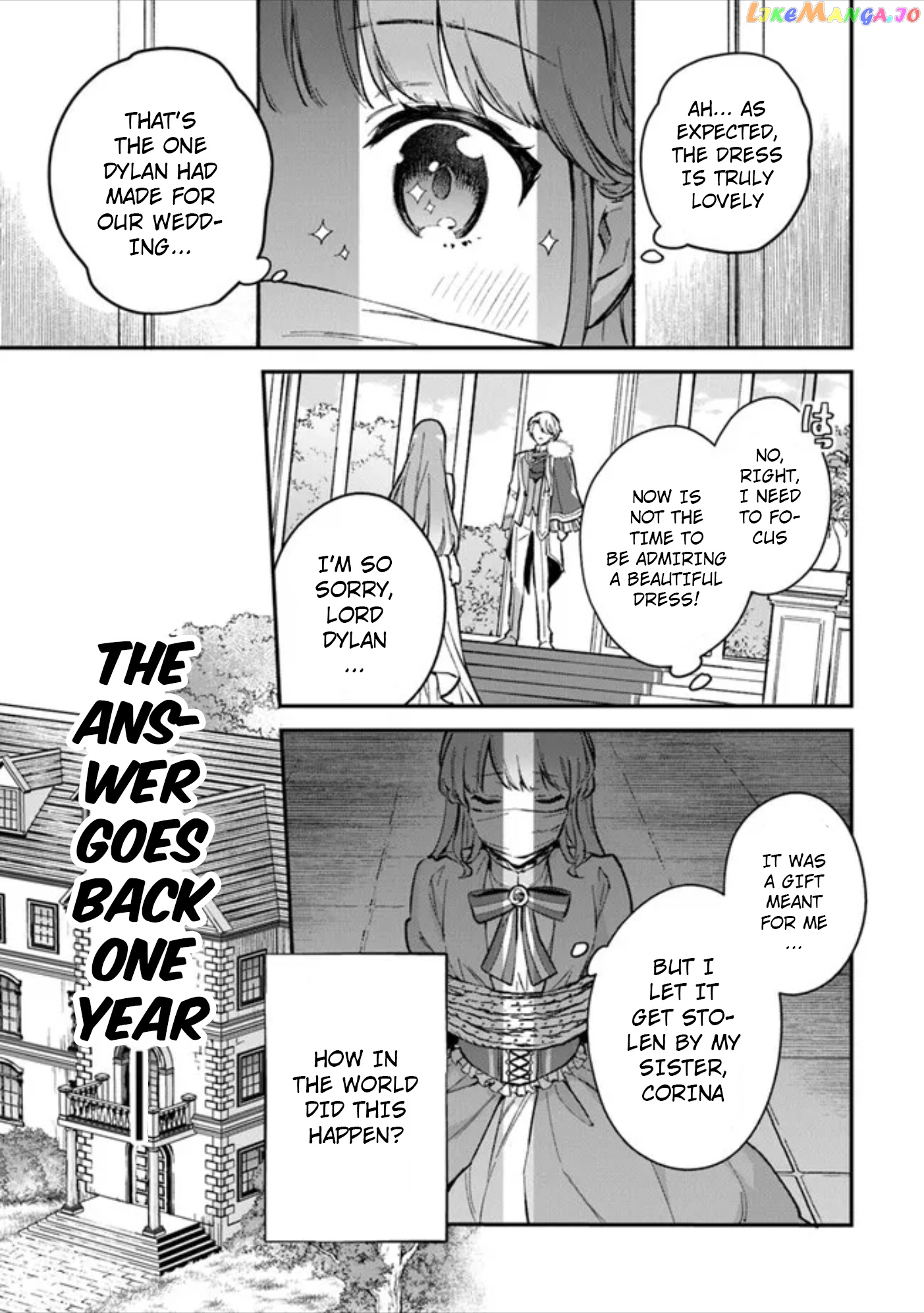 An Incompetent Woman Wants to Be a Villainess ~The Young Lady Who Married as a Substitute for Her Stepsister Didn't Notice the Duke's Doting~ chapter 1 - page 4