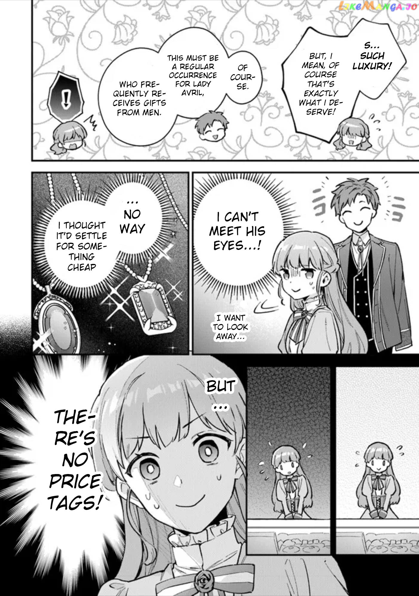 An Incompetent Woman Wants to Be a Villainess ~The Young Lady Who Married as a Substitute for Her Stepsister Didn't Notice the Duke's Doting~ chapter 3 - page 8