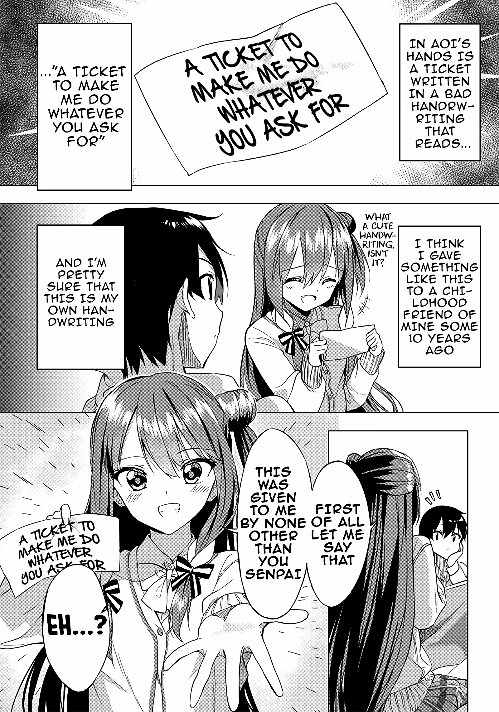 Kiite kuremasu yo ne? Senpai chapter 1 - page 12