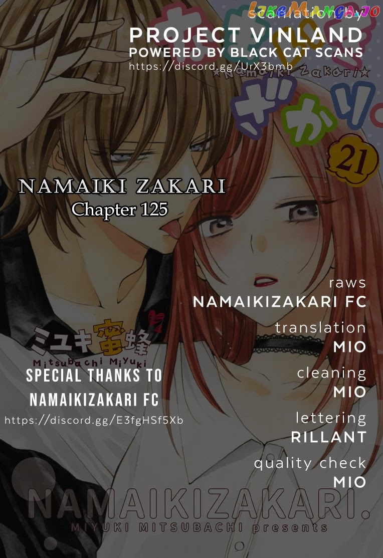 Namaikizakari - Manga chapter 126 - page 1