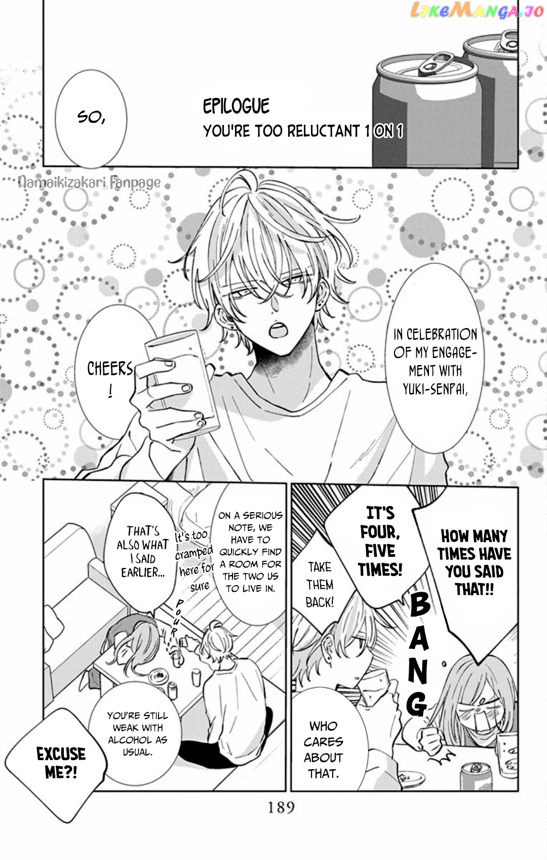 Namaikizakari - Manga chapter 137.4 - page 4