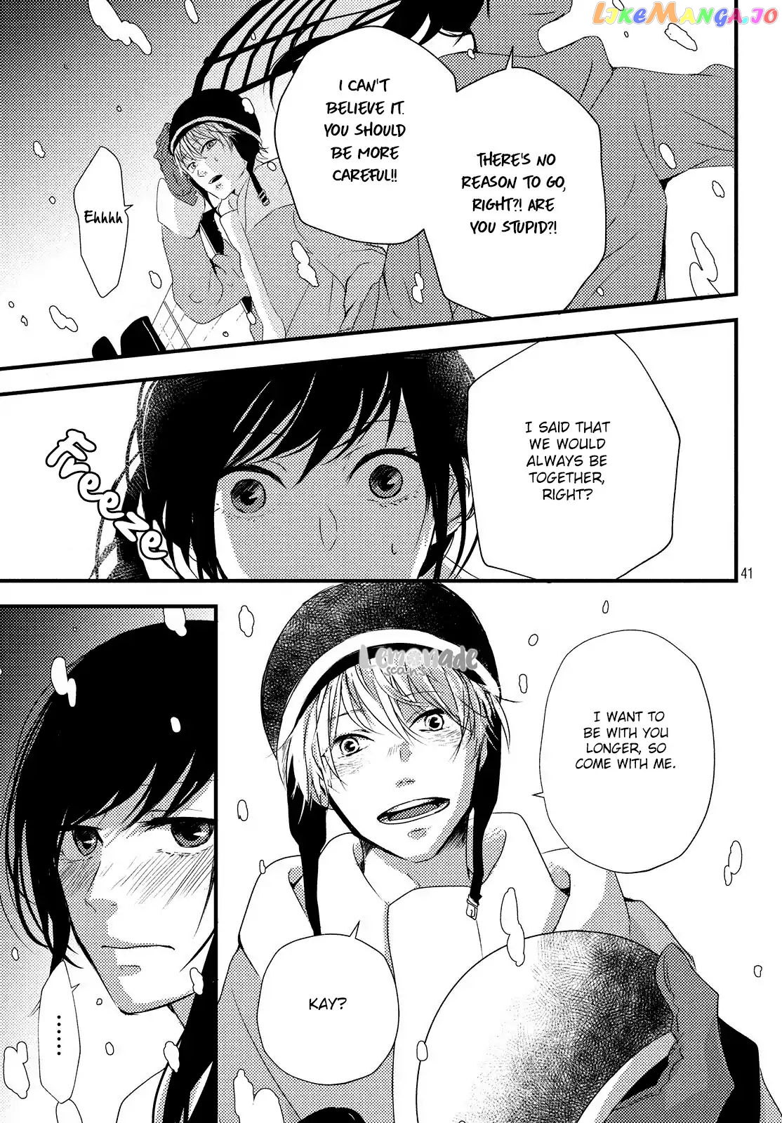 Because you're always by my side. chapter 3 - page 41