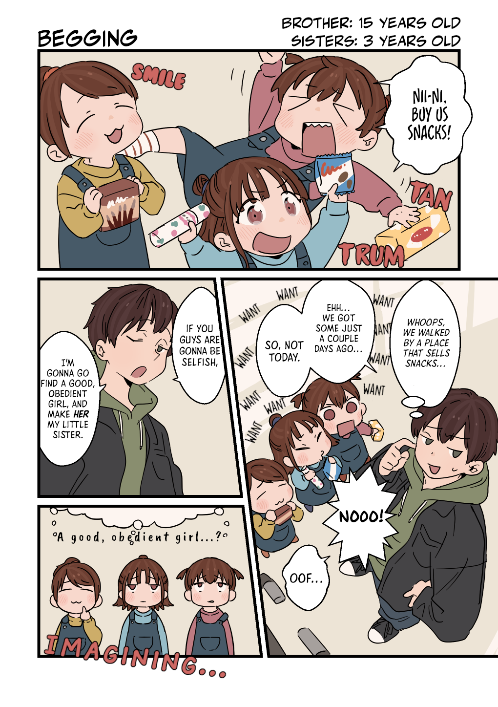 Onii-chan to Mitsugo no Imouto-tachi chapter 12 - page 1