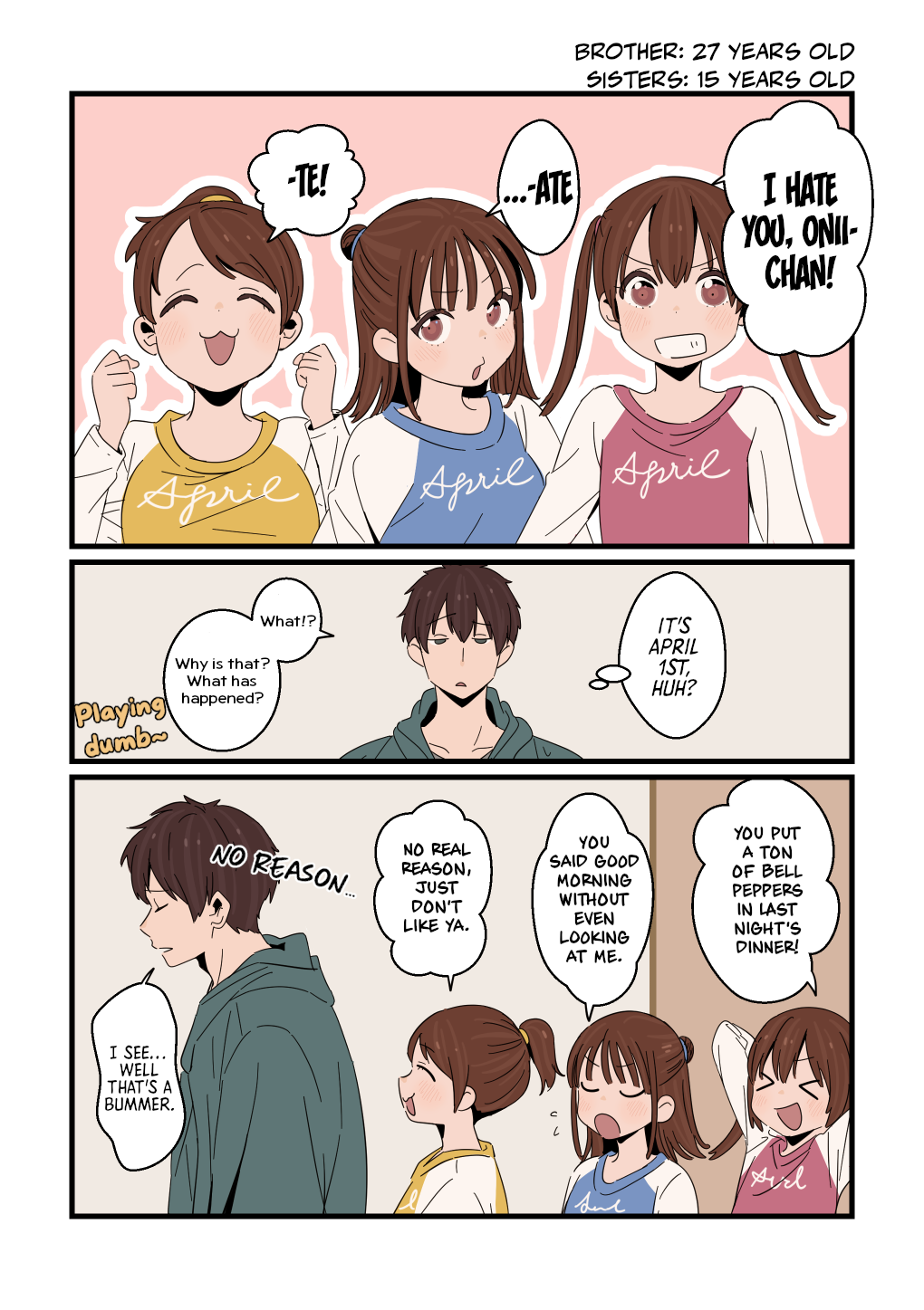 Onii-chan to Mitsugo no Imouto-tachi chapter 17 - page 3