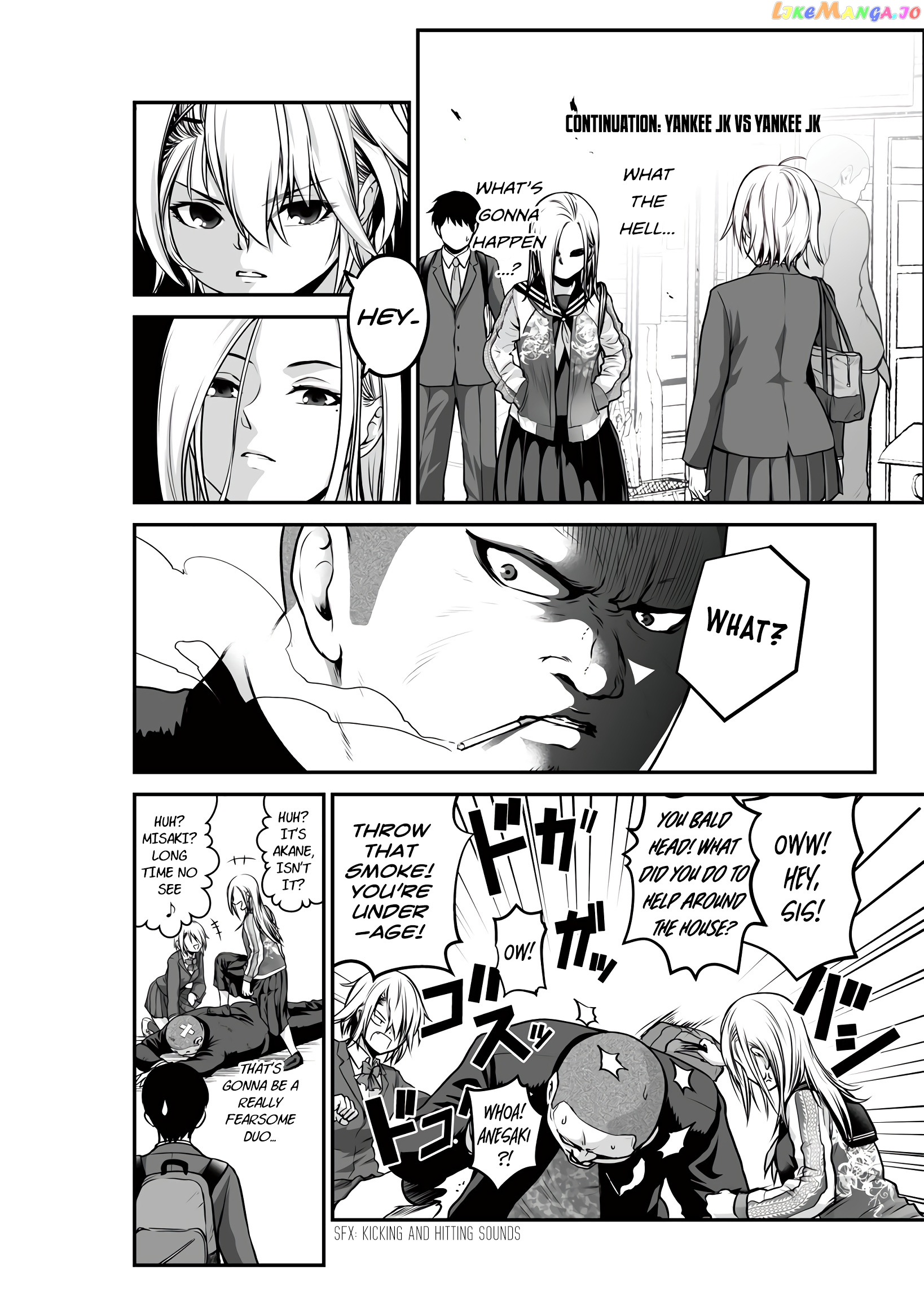 Starting out as Friends with a Yankee Girl chapter 7.2 - page 2