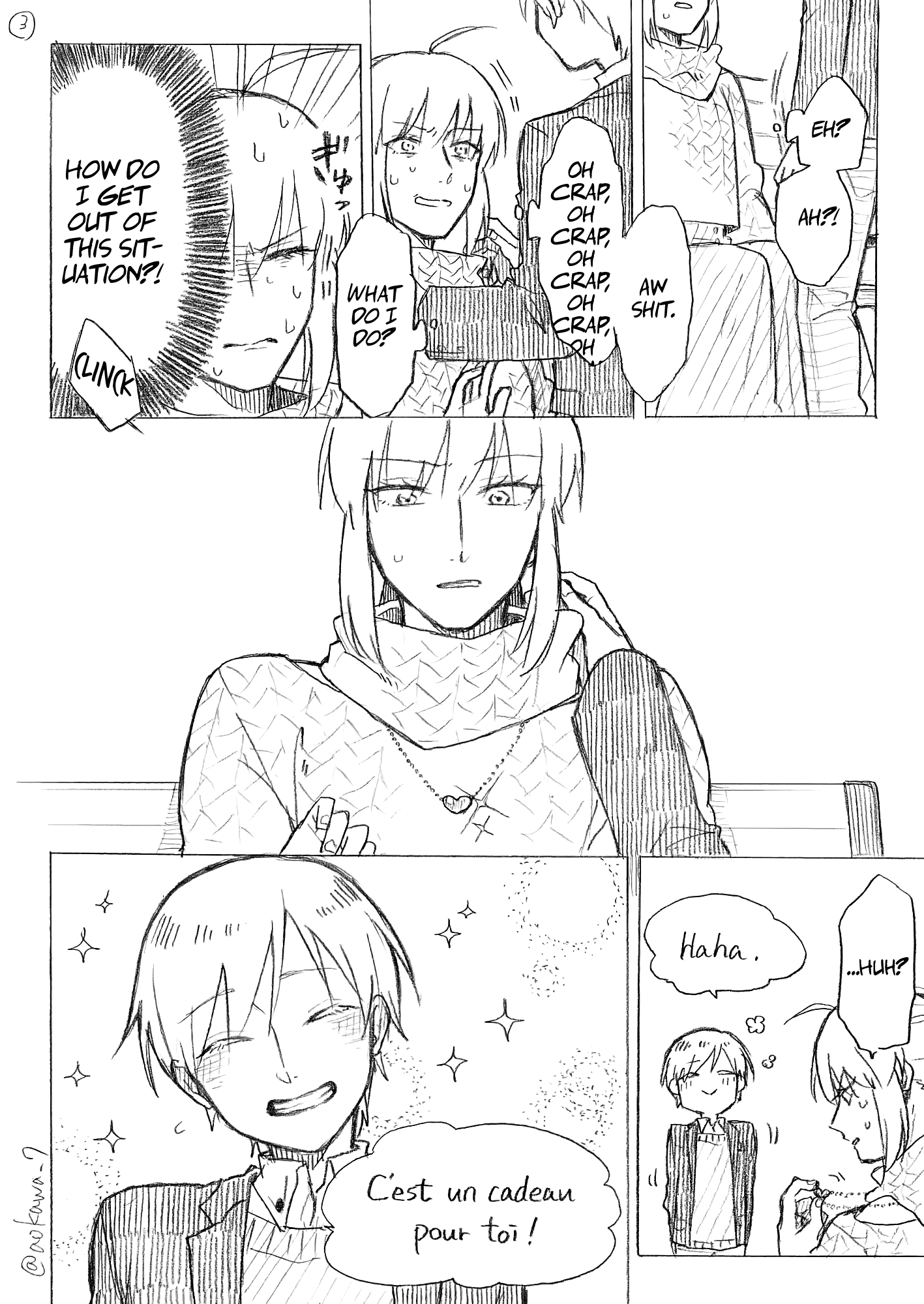 The Manga Where a Crossdressing Cosplayer Gets a Brother chapter 6.1 - page 4