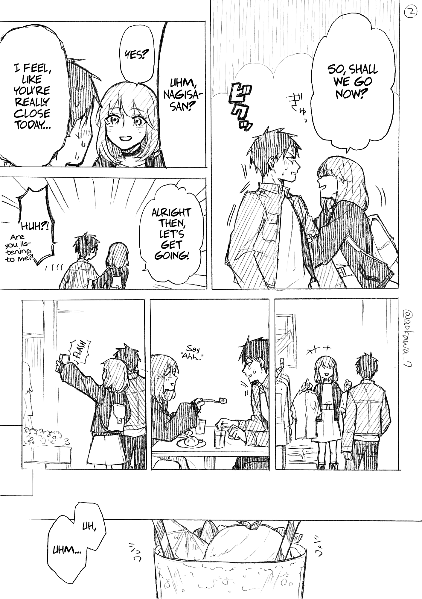 The Manga Where a Crossdressing Cosplayer Gets a Brother chapter 6.2 - page 2