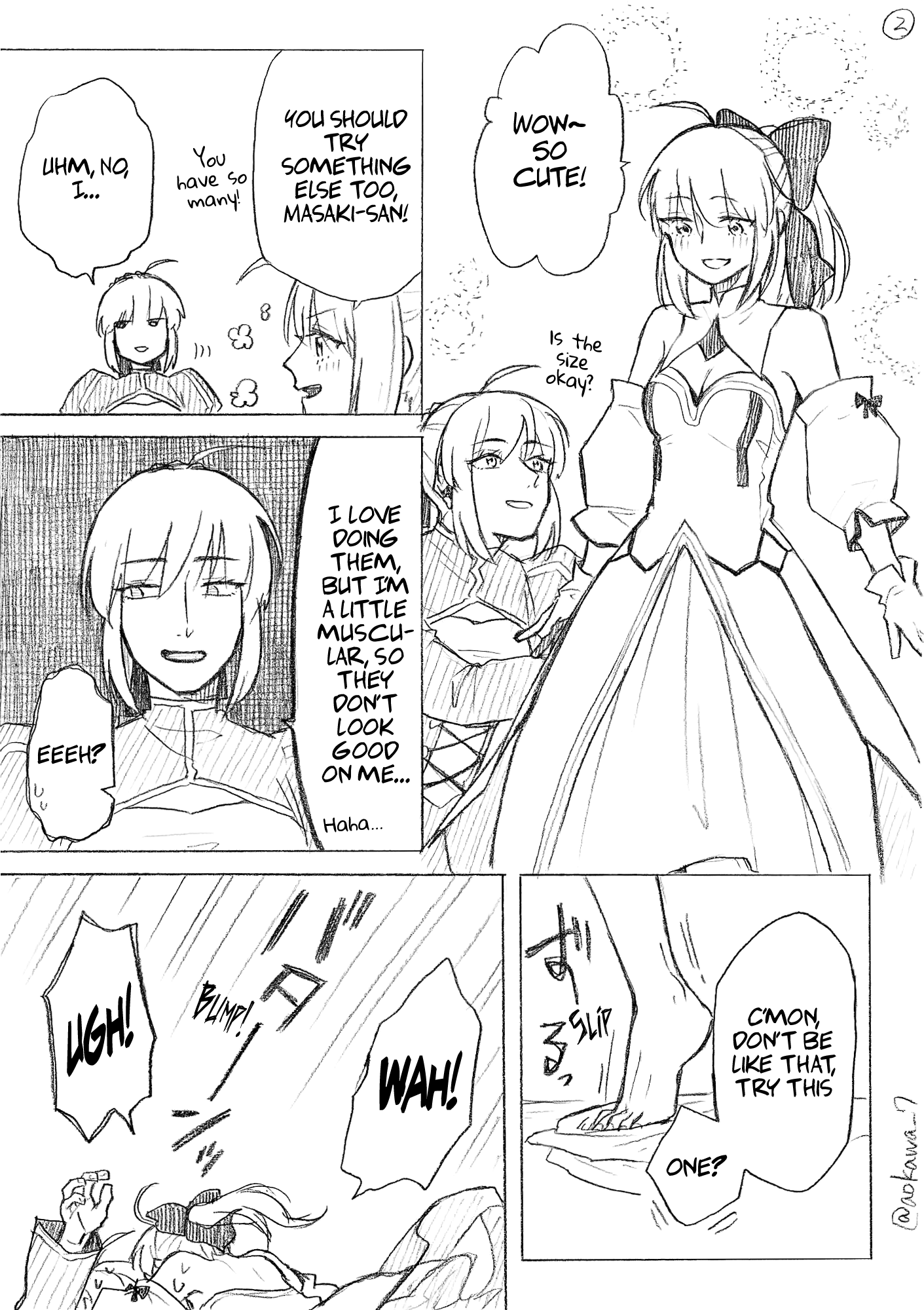 The Manga Where a Crossdressing Cosplayer Gets a Brother chapter 6.3 - page 2