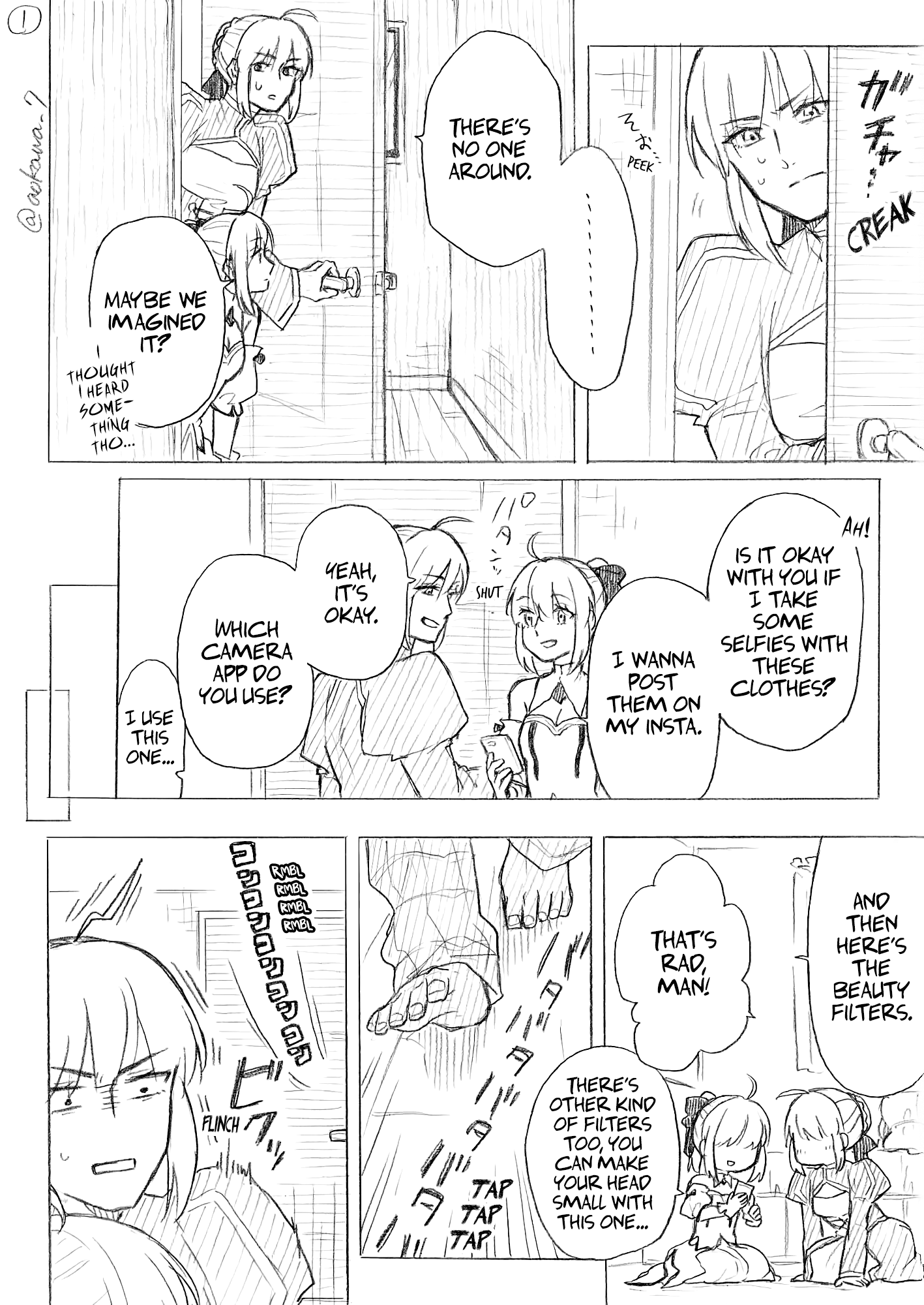 The Manga Where a Crossdressing Cosplayer Gets a Brother chapter 7.1 - page 2