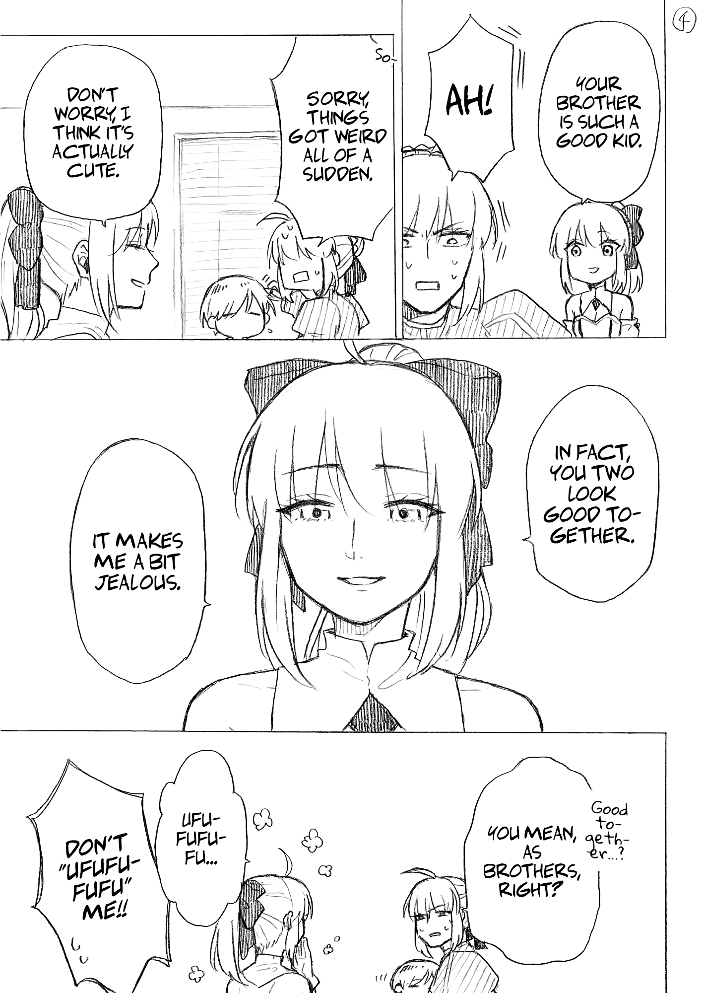 The Manga Where a Crossdressing Cosplayer Gets a Brother chapter 7.1 - page 5