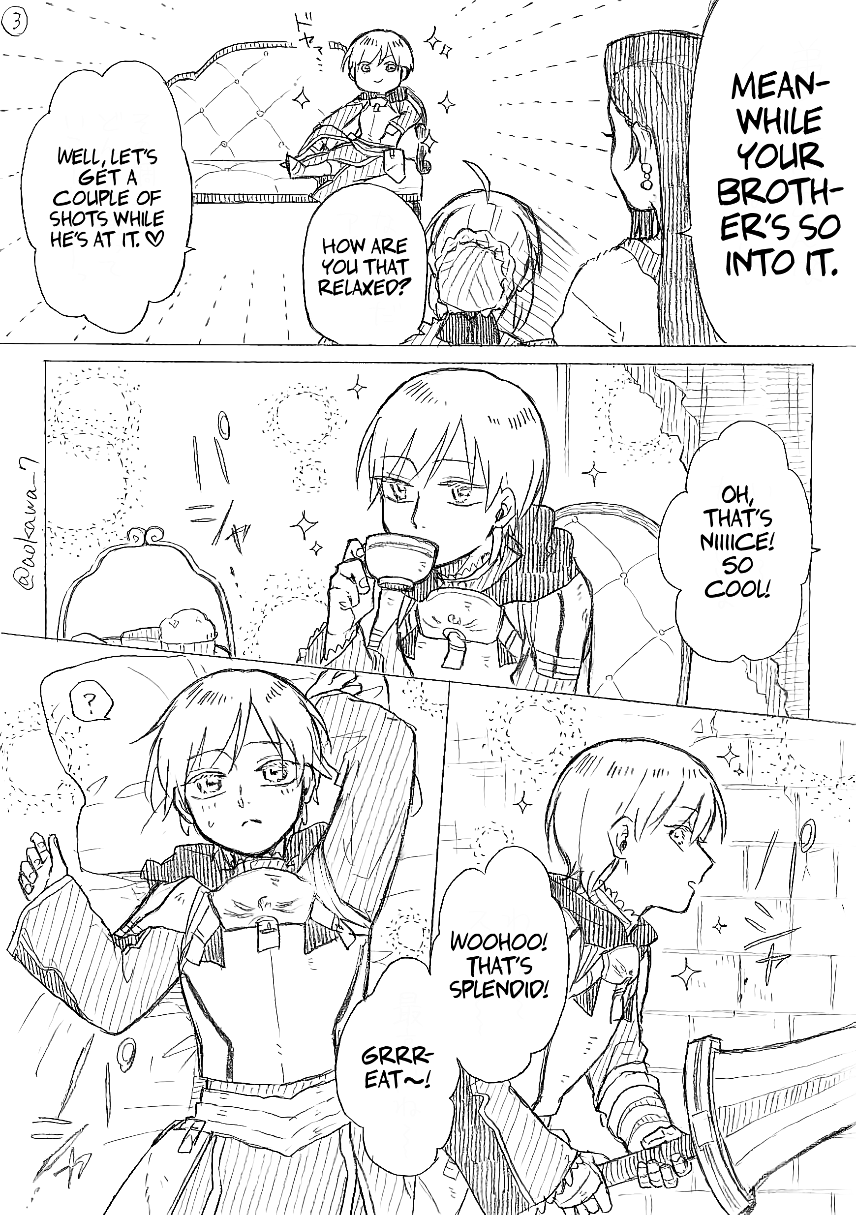 The Manga Where a Crossdressing Cosplayer Gets a Brother chapter 7.2 - page 3