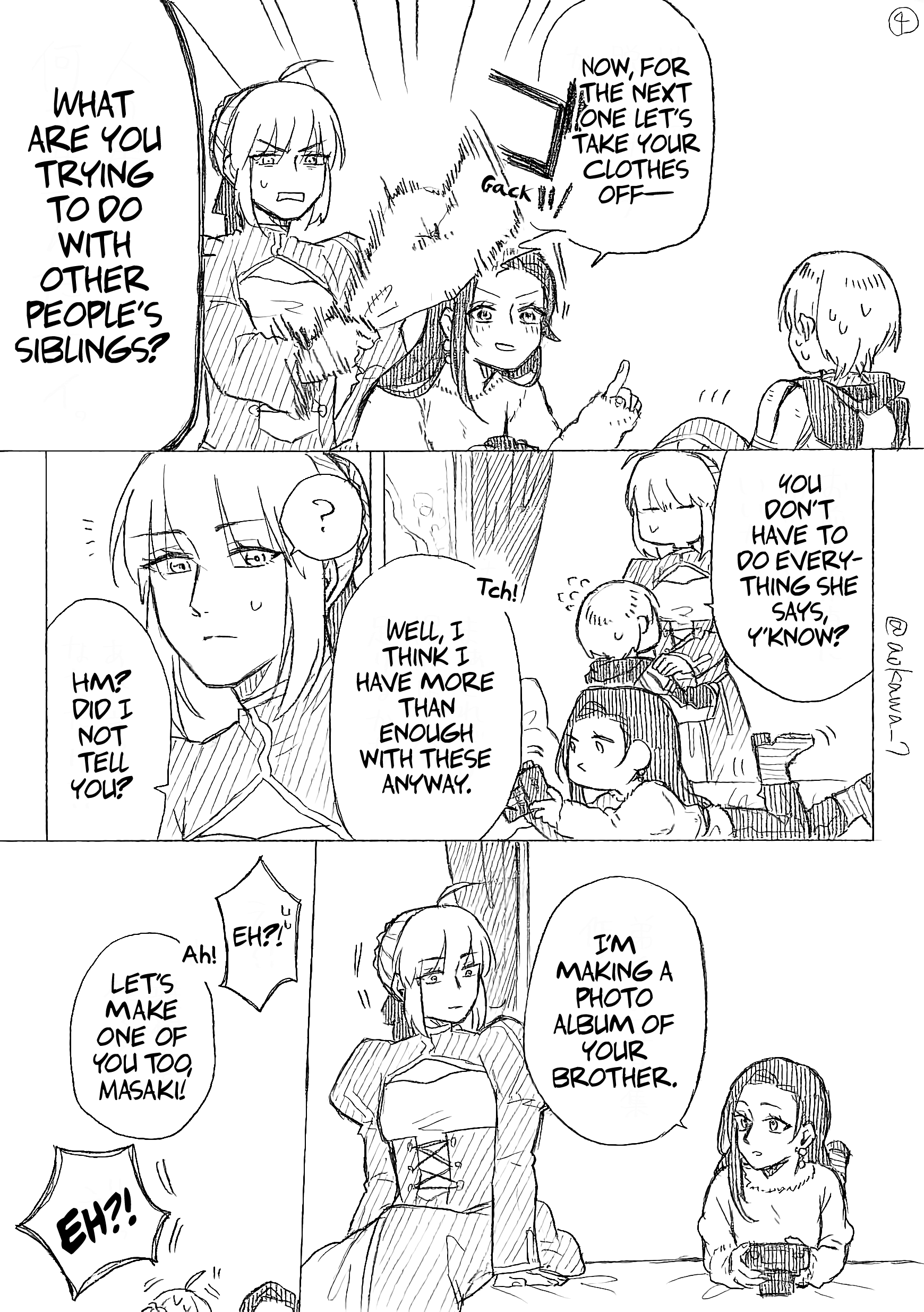 The Manga Where a Crossdressing Cosplayer Gets a Brother chapter 7.2 - page 4