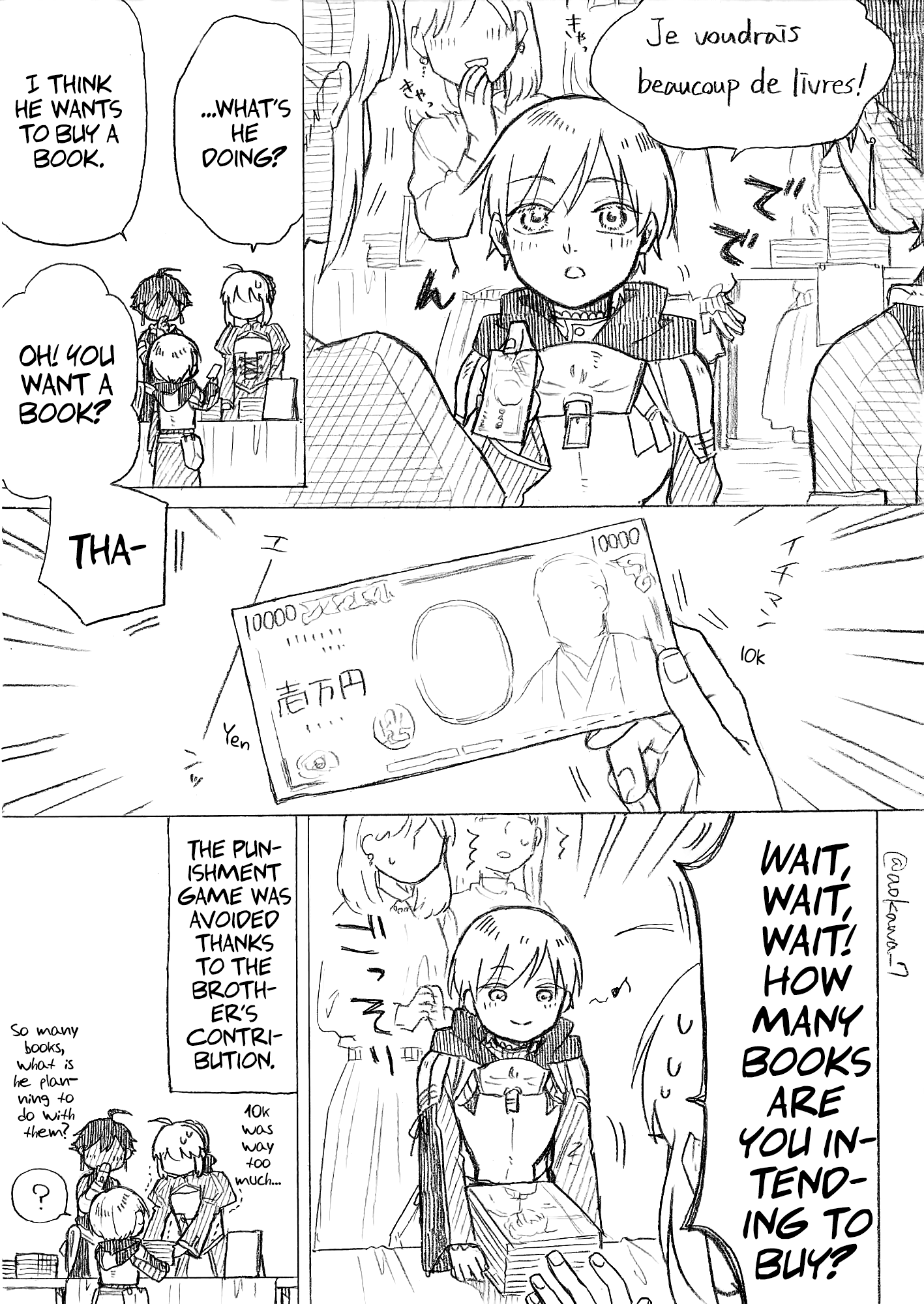 The Manga Where a Crossdressing Cosplayer Gets a Brother chapter 7.3 - page 4
