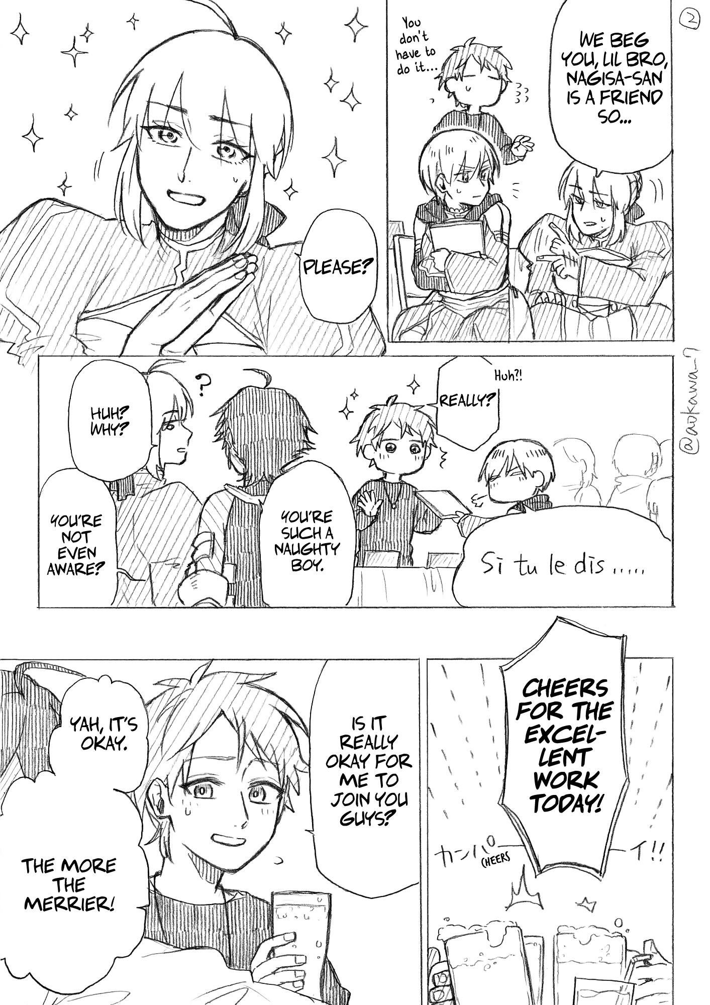 The Manga Where a Crossdressing Cosplayer Gets a Brother chapter 8.1 - page 3