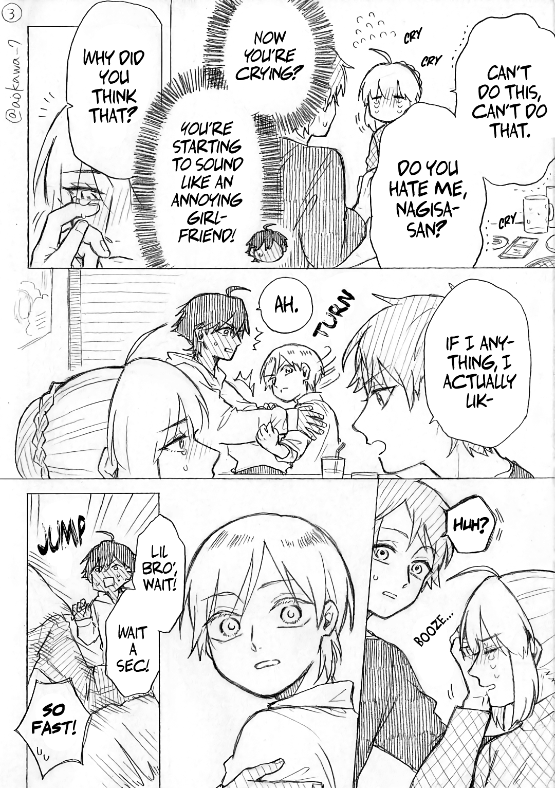 The Manga Where a Crossdressing Cosplayer Gets a Brother chapter 8.2 - page 3