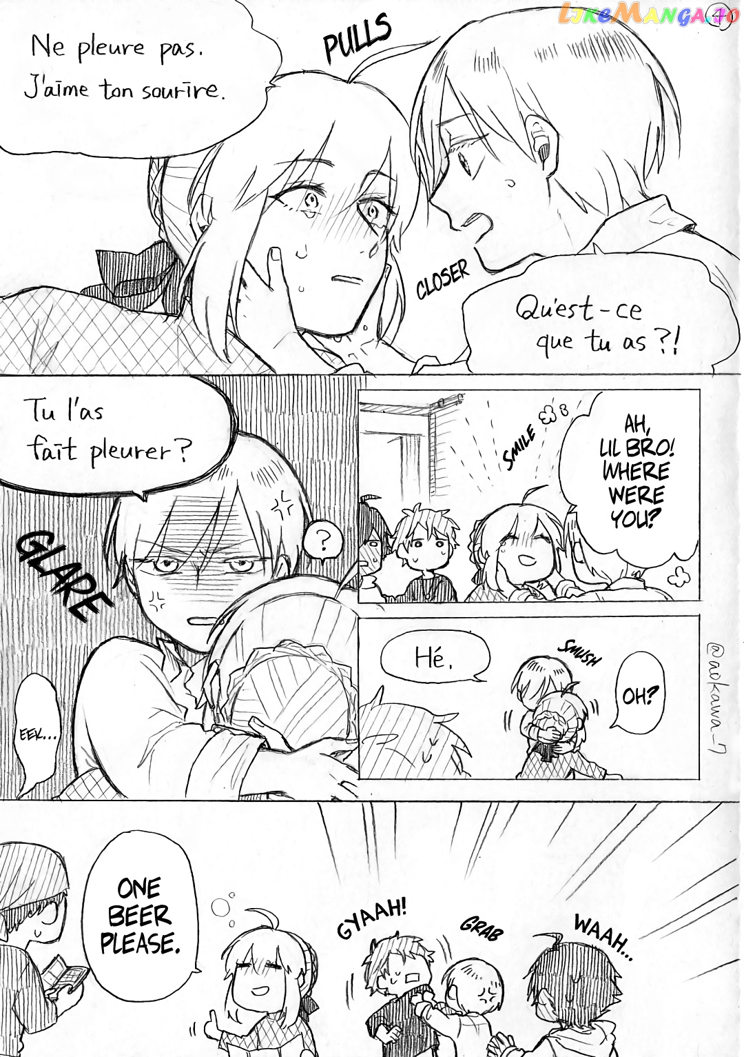 The Manga Where a Crossdressing Cosplayer Gets a Brother chapter 8.2 - page 4