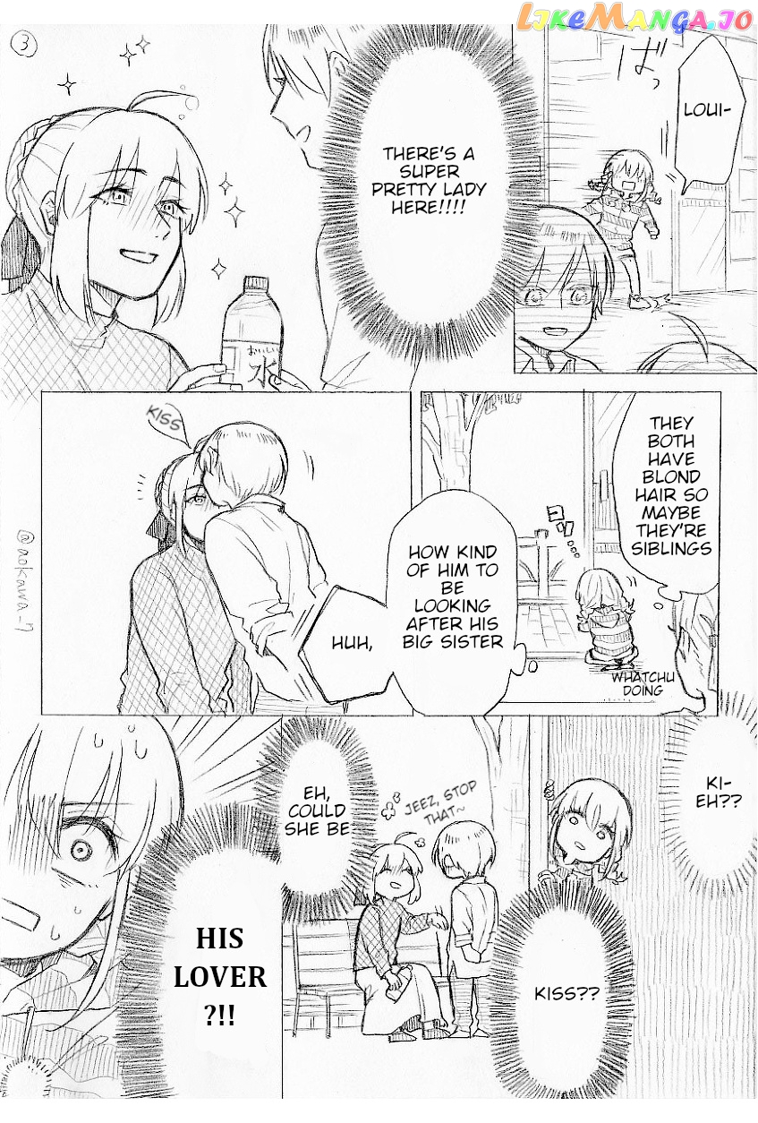The Manga Where a Crossdressing Cosplayer Gets a Brother chapter 8.3 - page 3